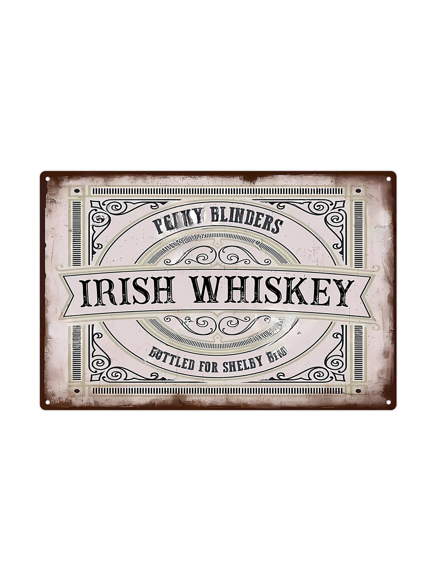 Peaky Blinders - Irish Whiskey - Metal Wall Sign