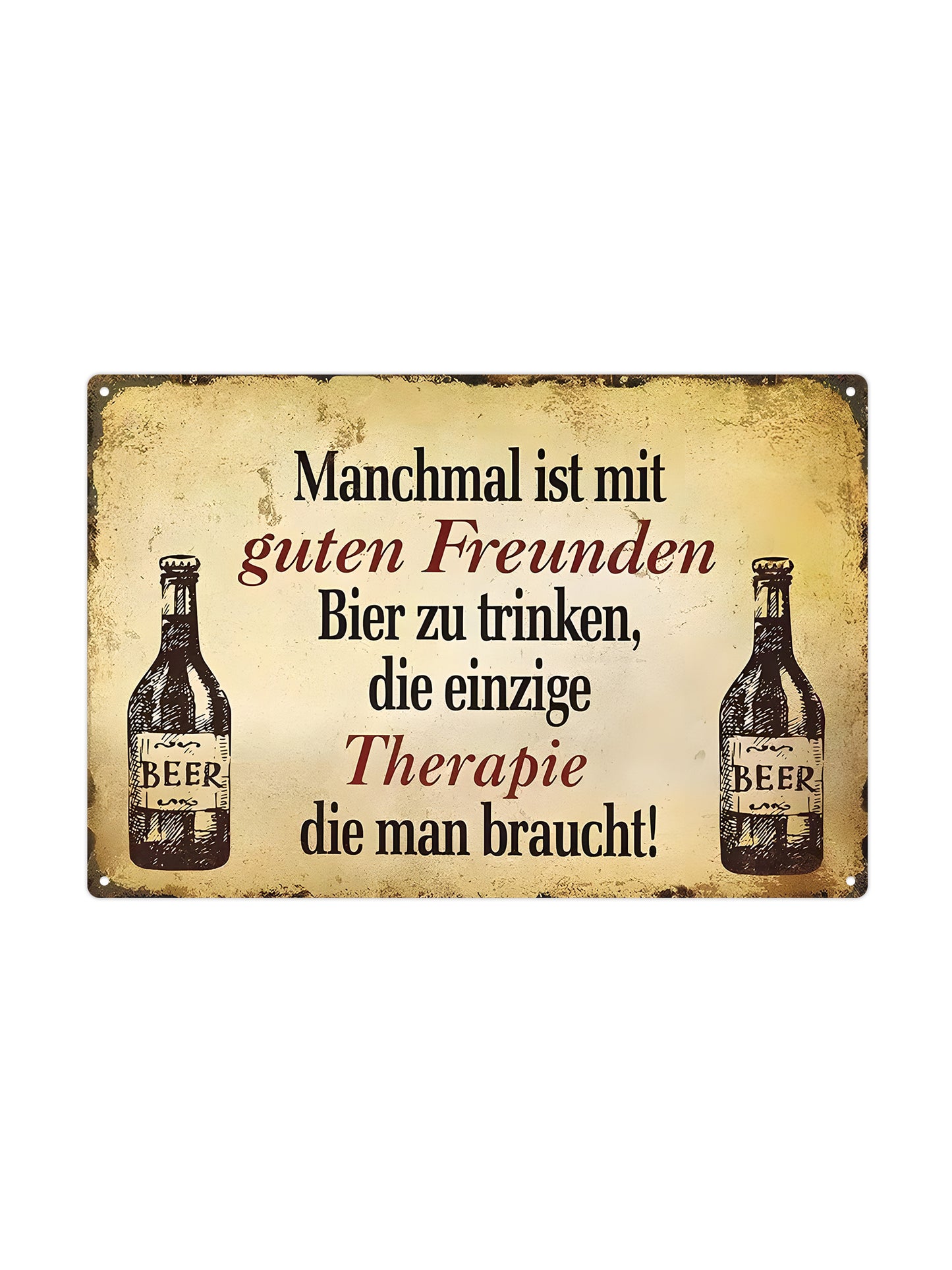 Manchmal ist misten Freunden Beer zu trinken, die eenzige Therapy that man braucht!