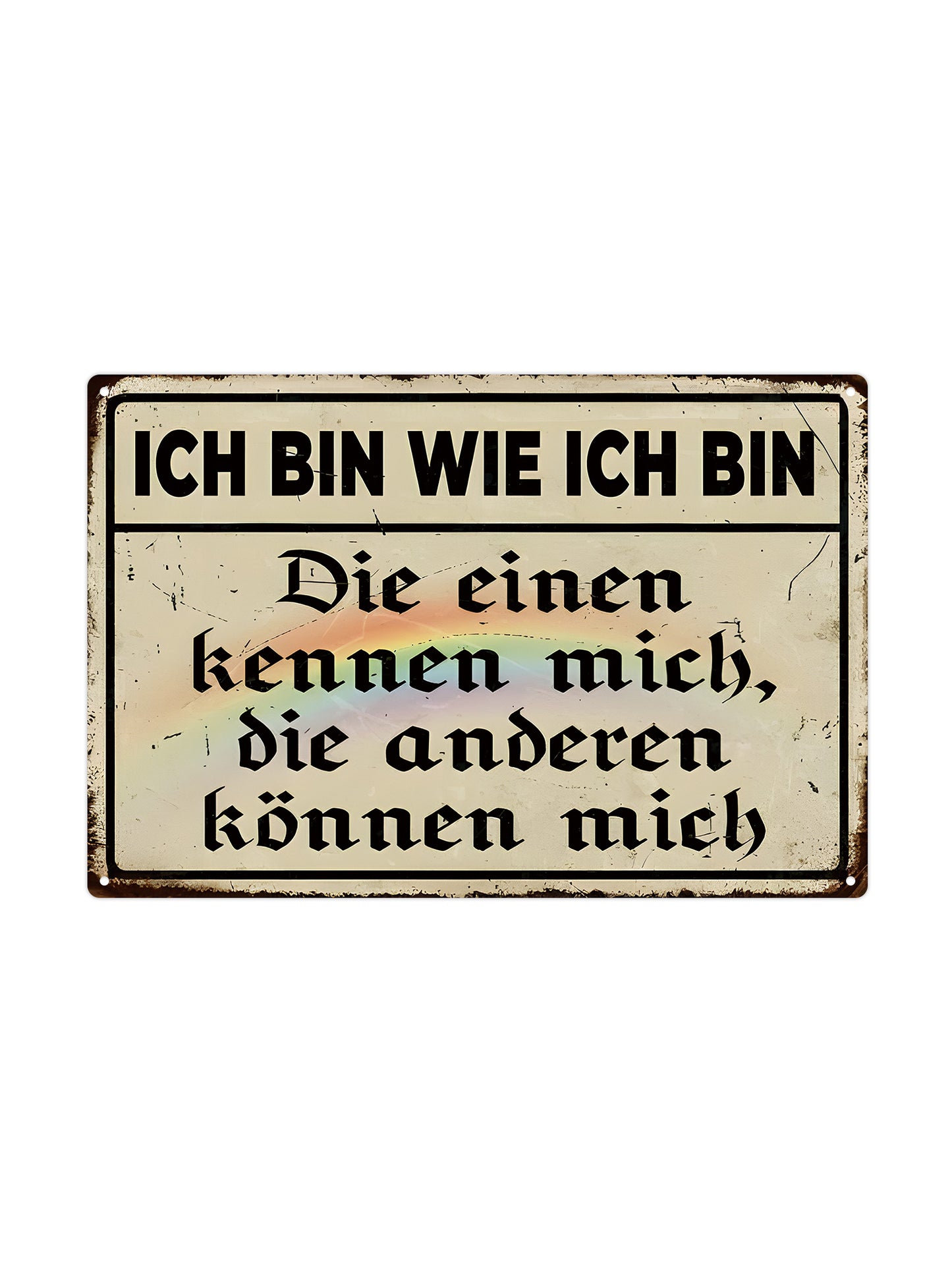 I am who I am - The ones who know me, the others know me