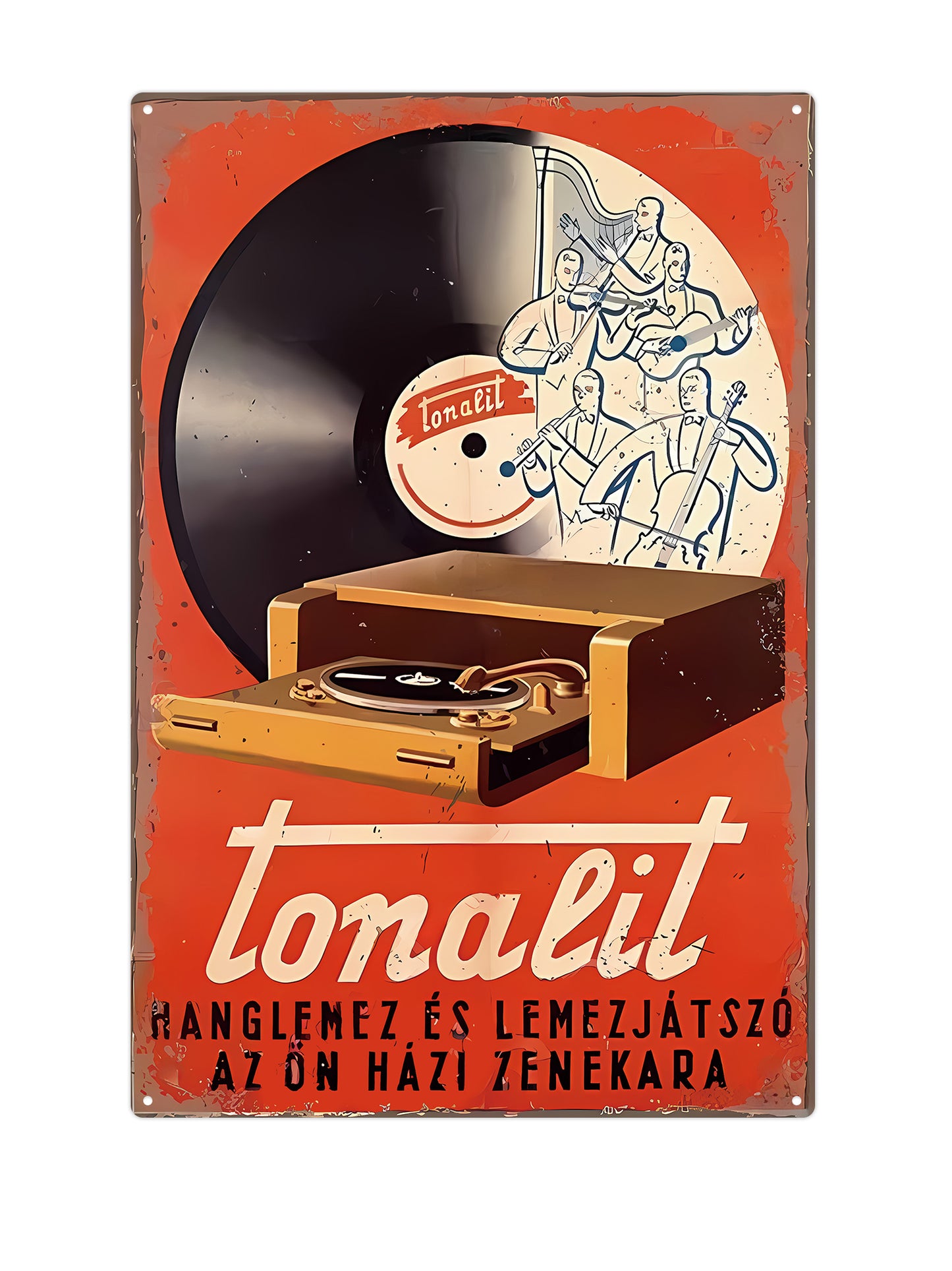 Tonalit - Metal wall sign