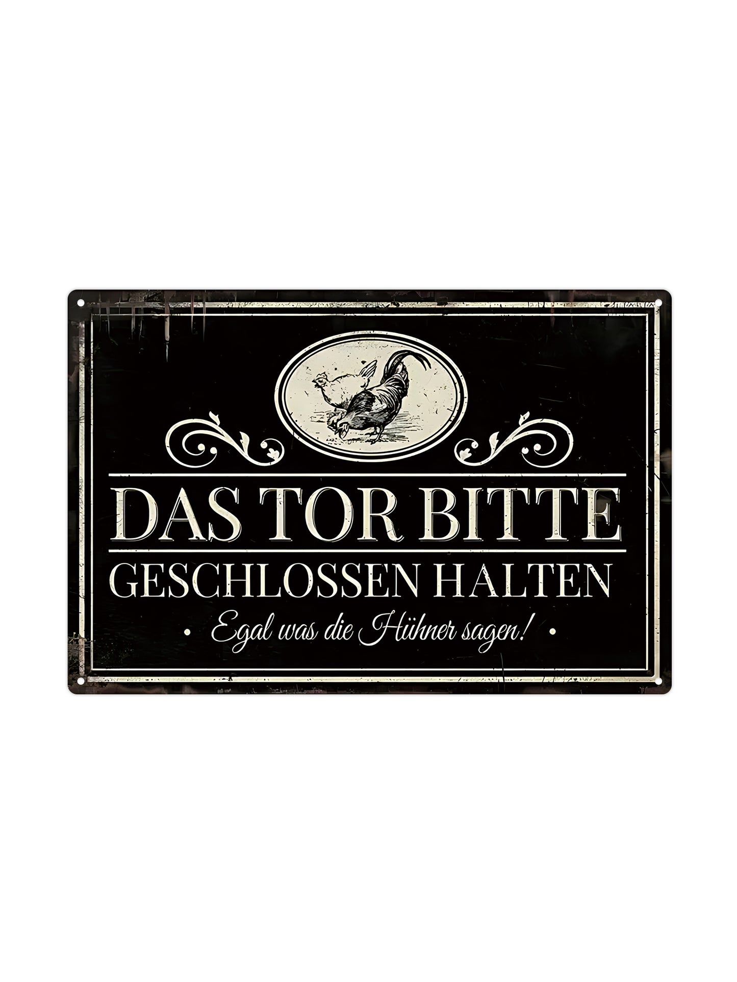 That's the last thing in the world! Egal was die hühner sagen!