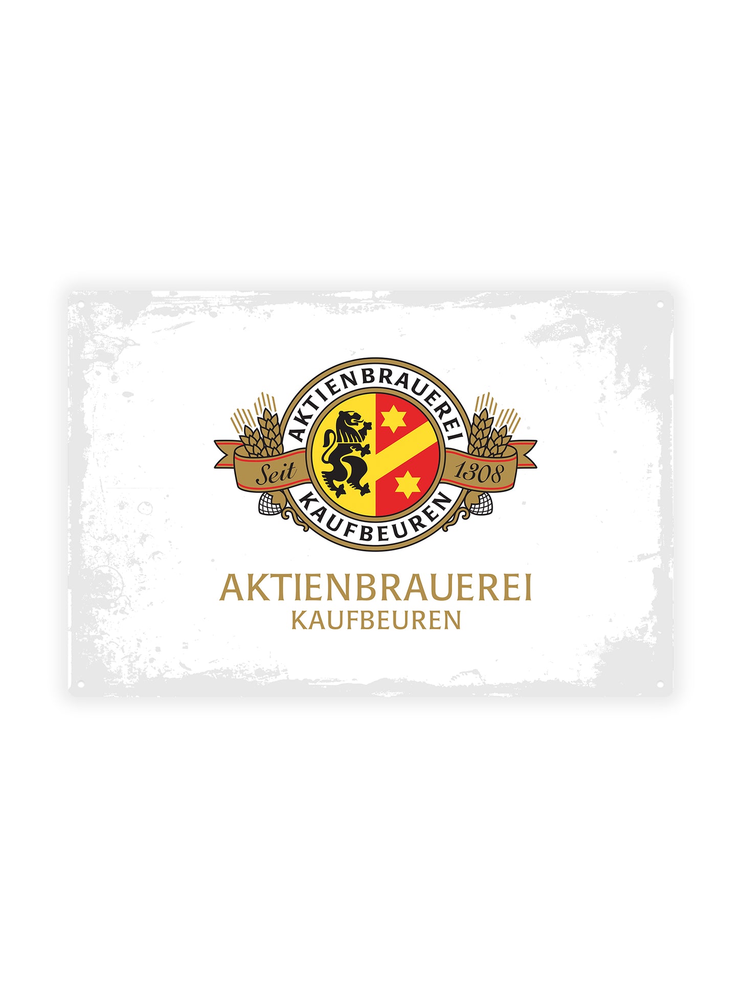 Aktienbrauerei Kaufbeuren - Metal Wall Sign