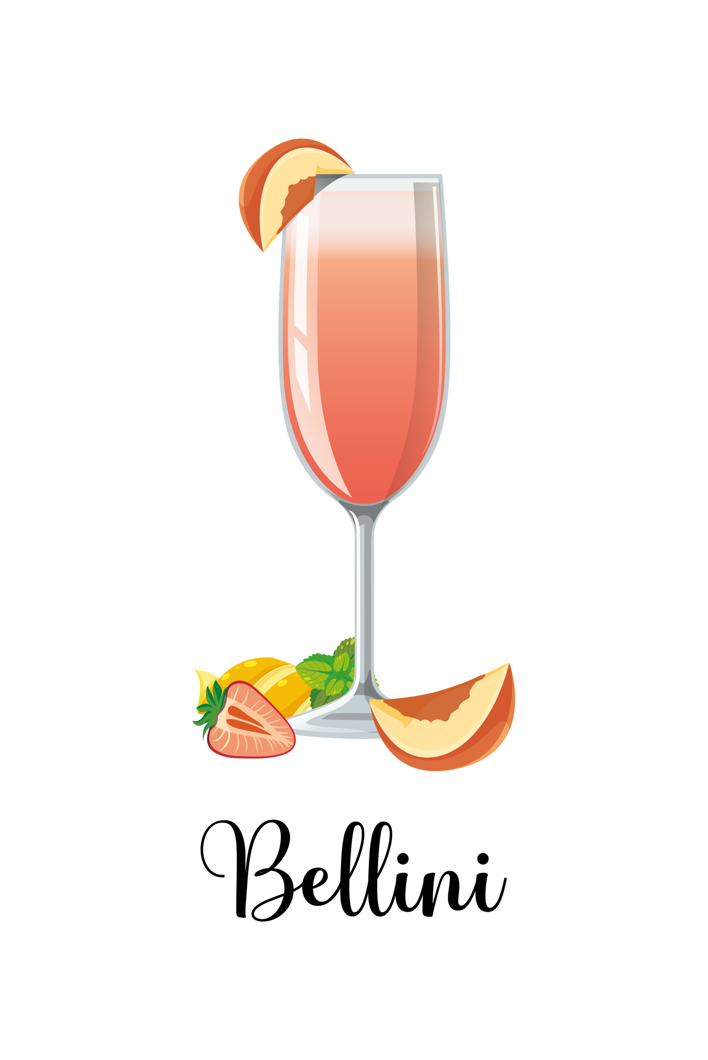 Bellini - Cafe plate