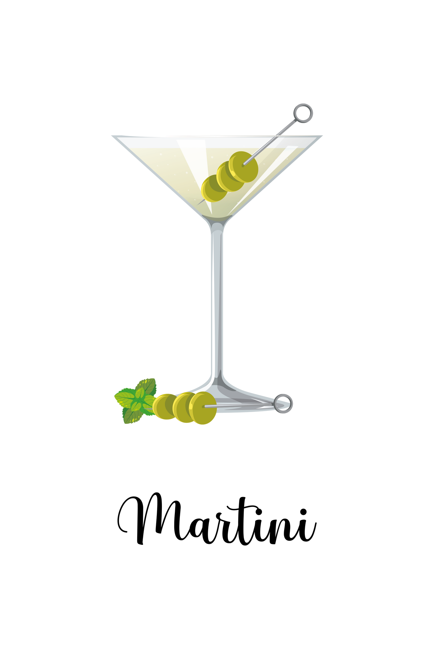 Martini - Cafe plate