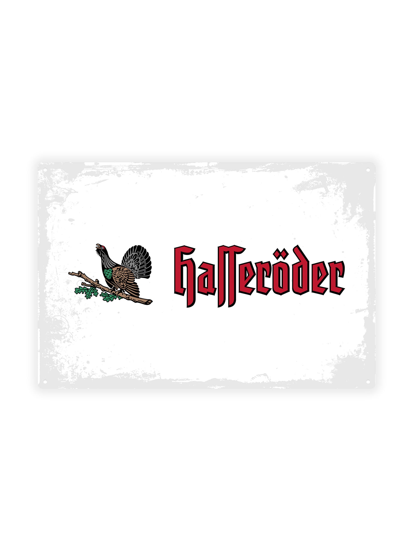 Halleröder - Metal Wall Sign