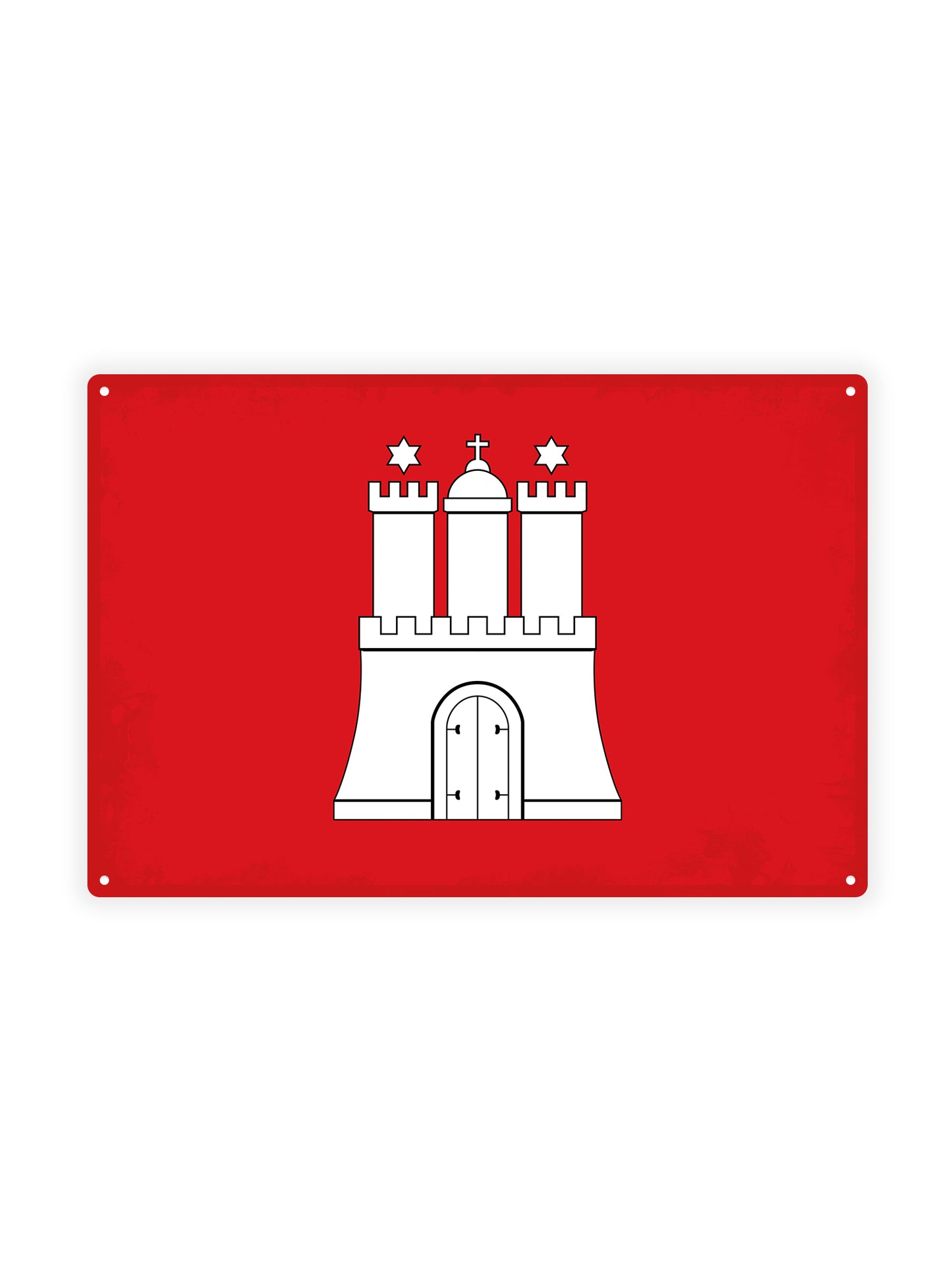 Hamburg - Provinz Blechschilder