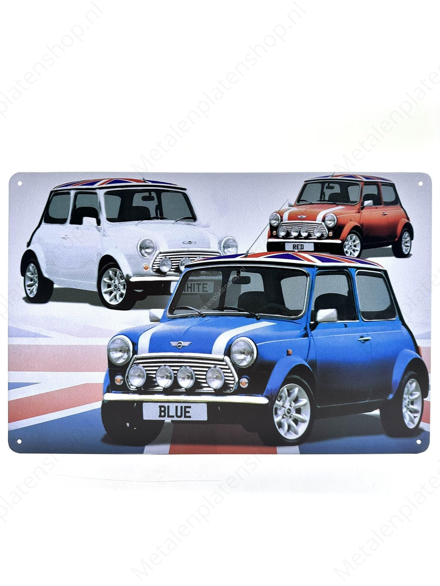 Mini Cooper - Metal Wall Sign