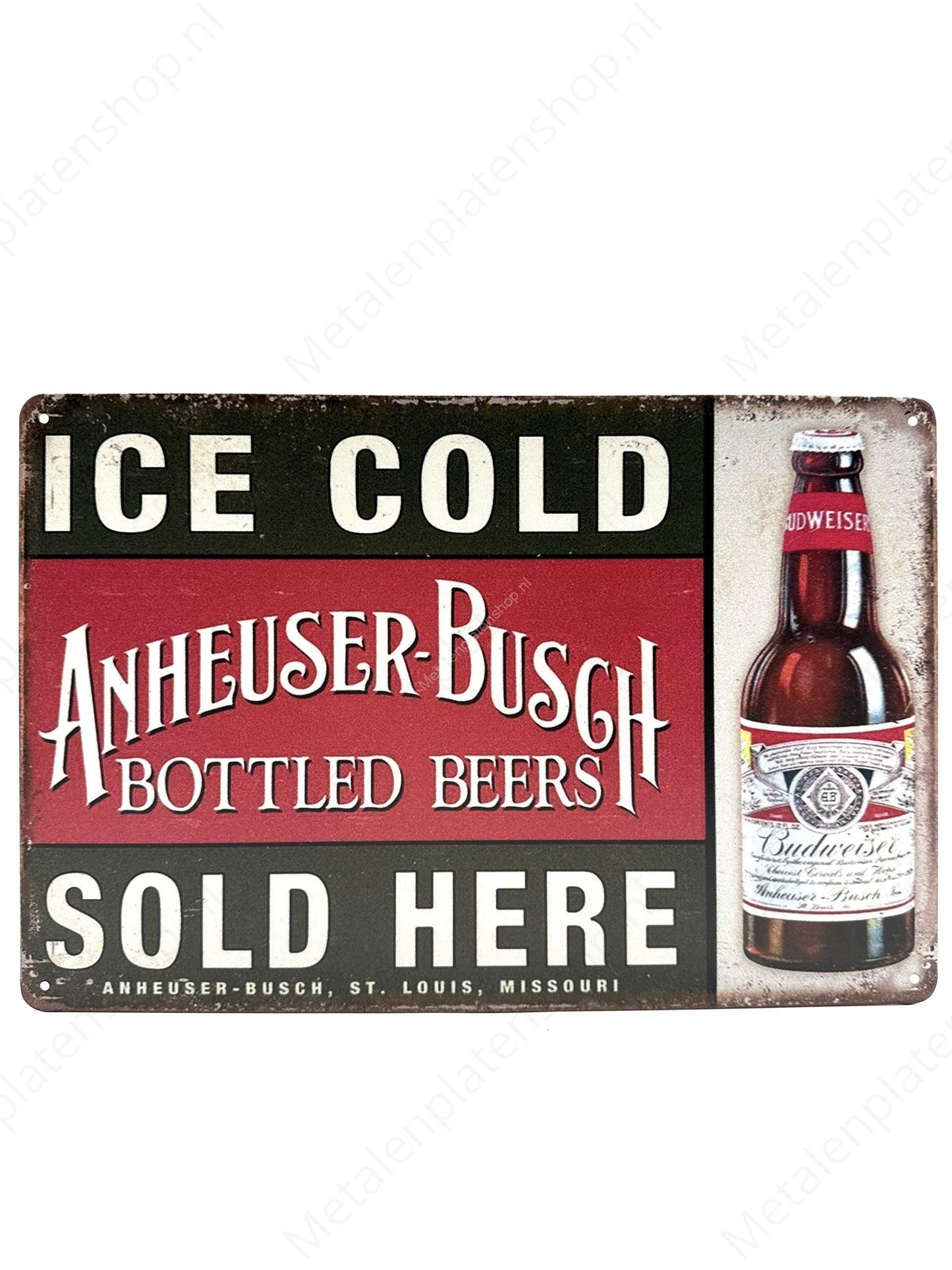 Budweiser - Metal Wall Sign