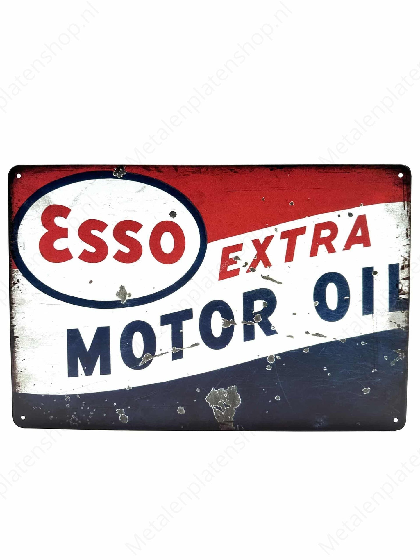 Esso Motor Oil - Metal Wall Sign