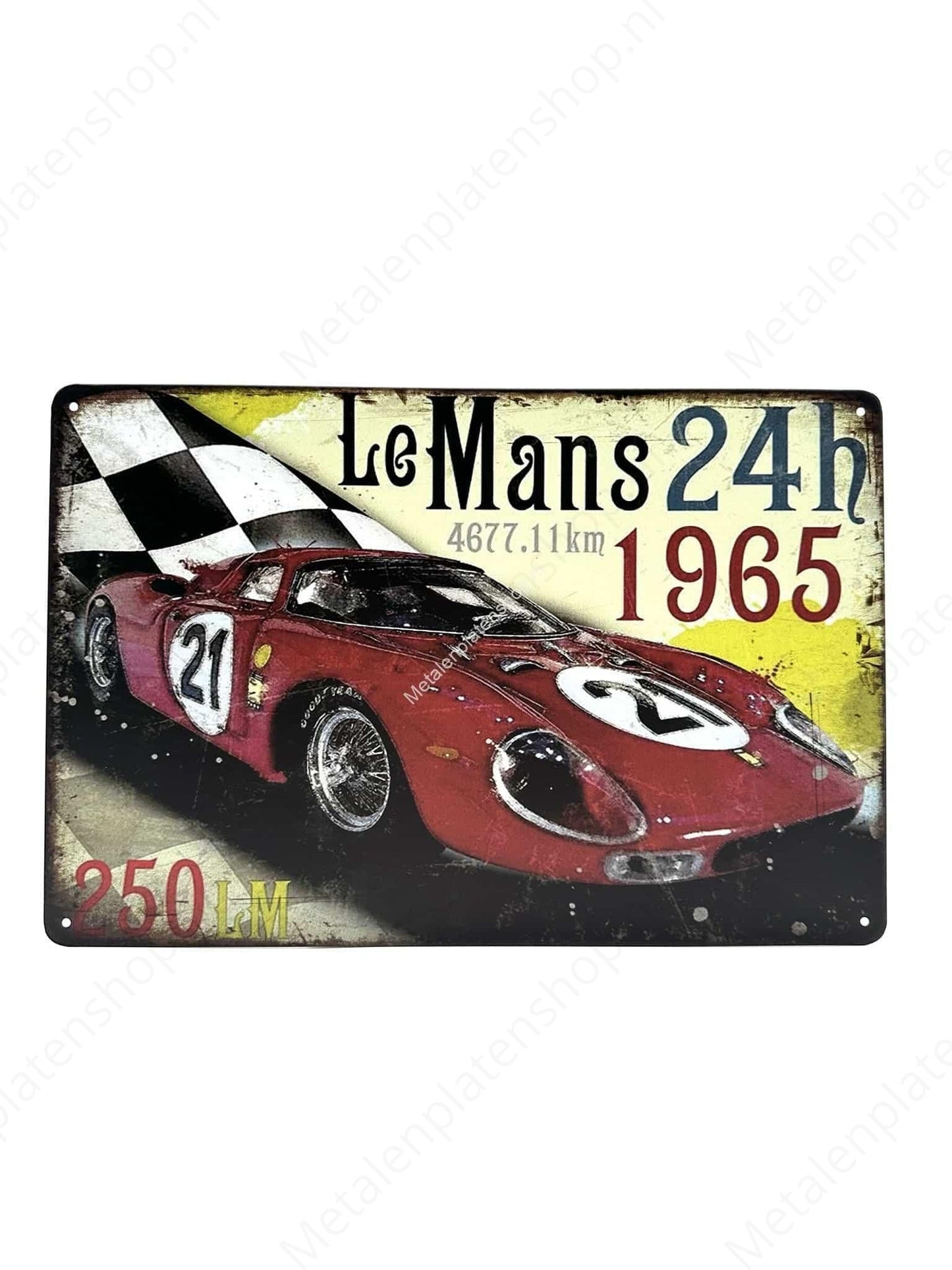 250LM - Vintage Race Car - 21 - Le Mans - 1965