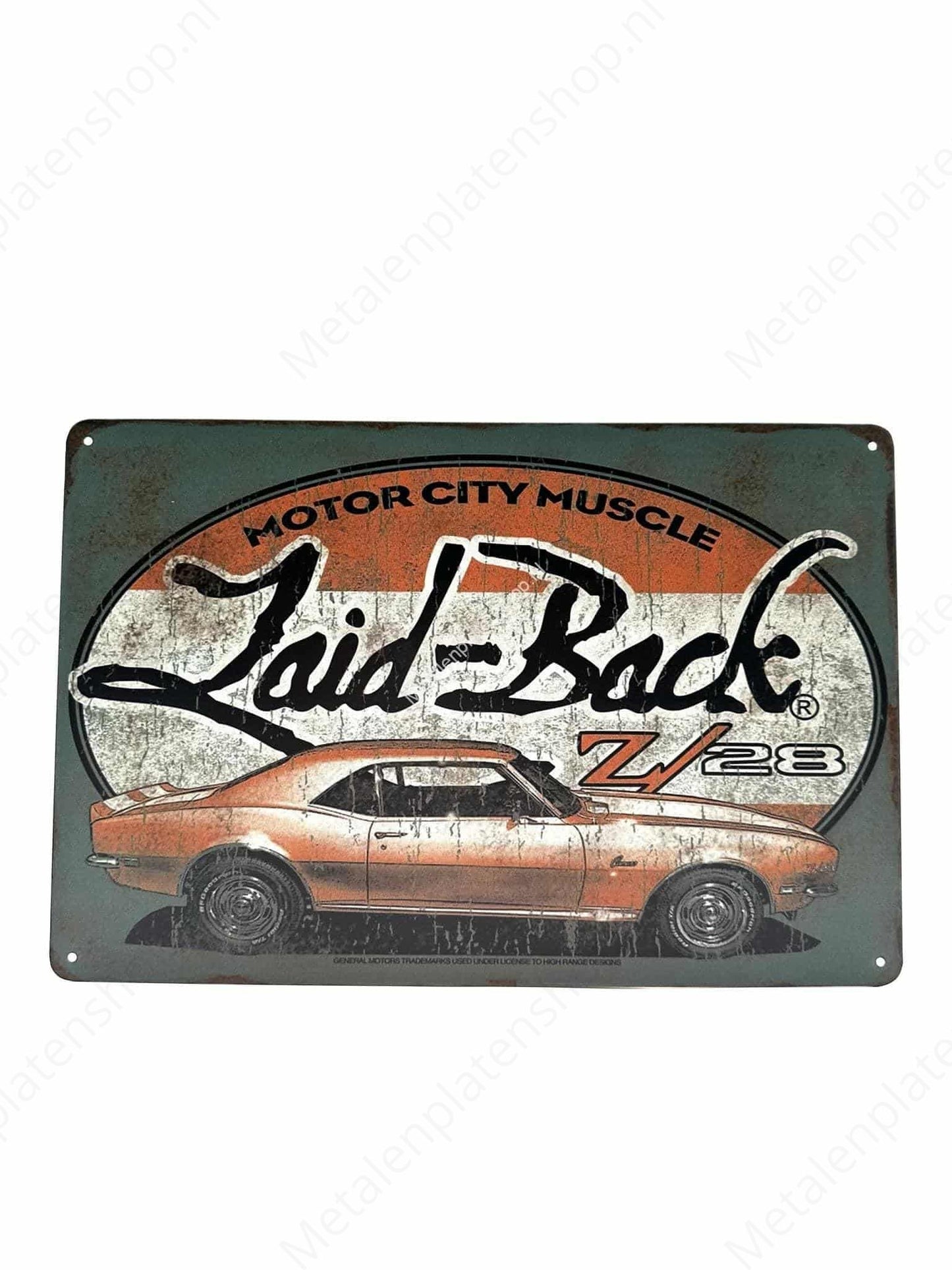 Motor City Muscle - Laid-Back - Z/28