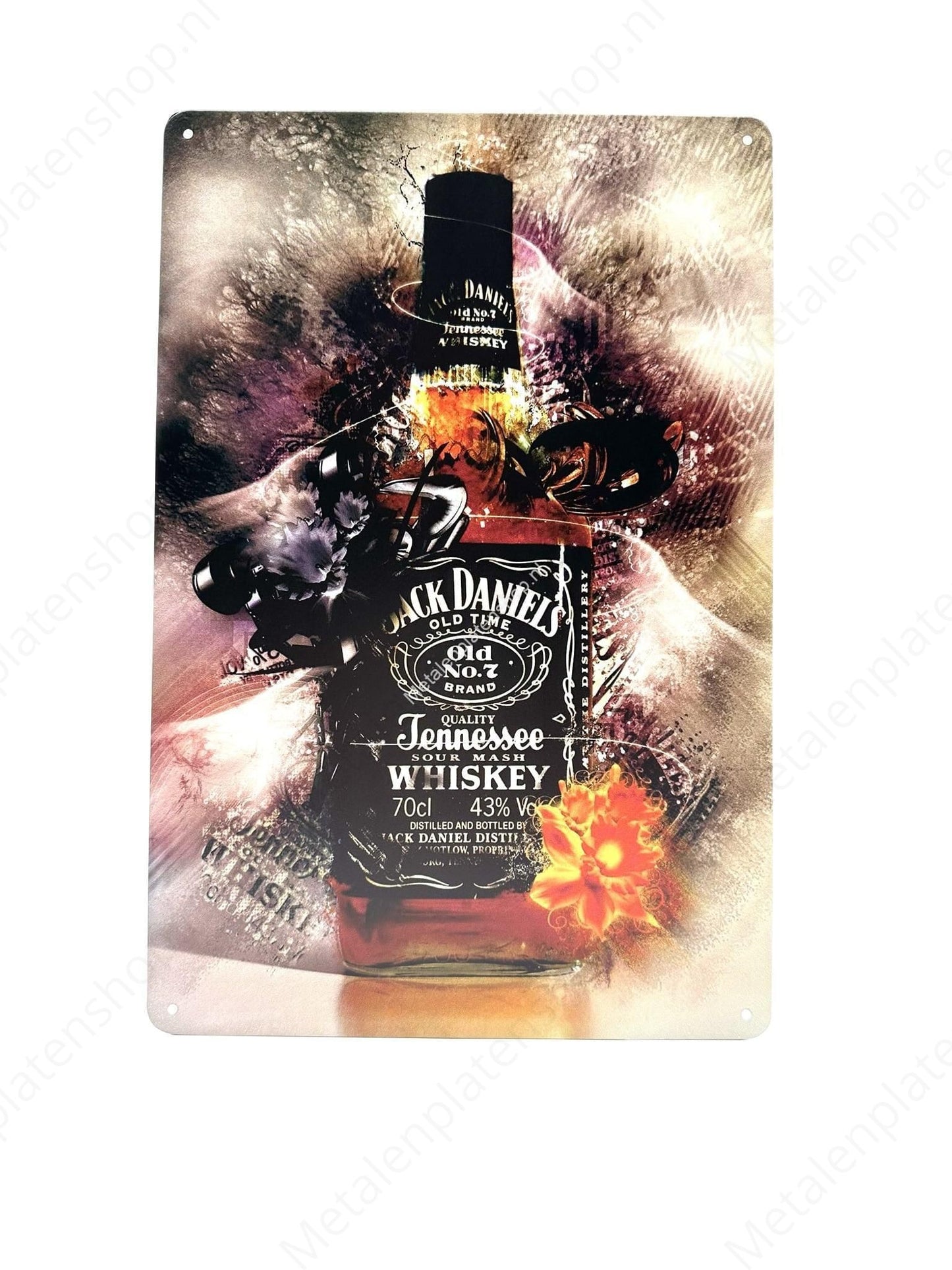 Jack Daniels - Old Time - Metal Wall Sign