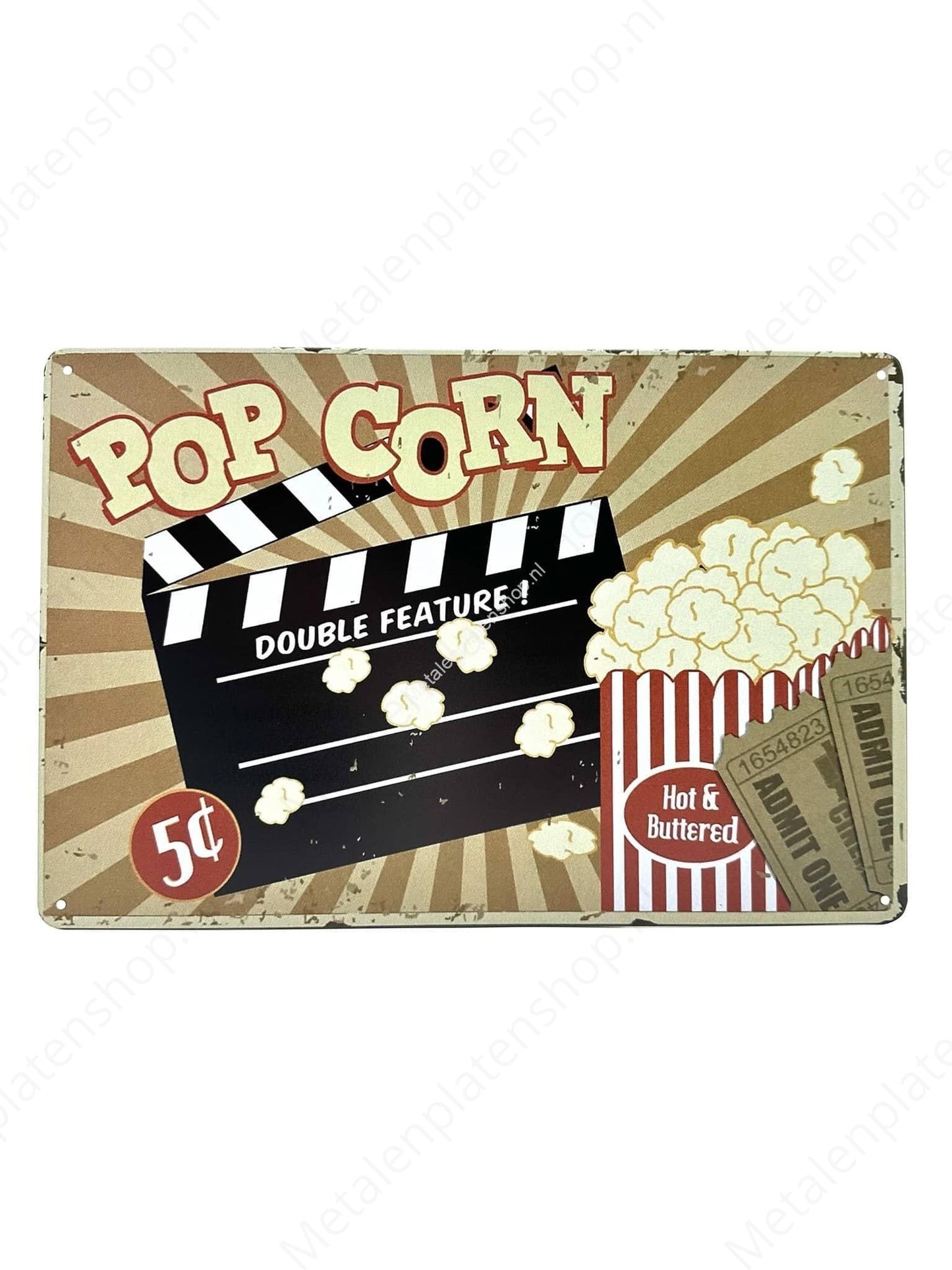 Popcorn - Double Feature - Hot & Buttered