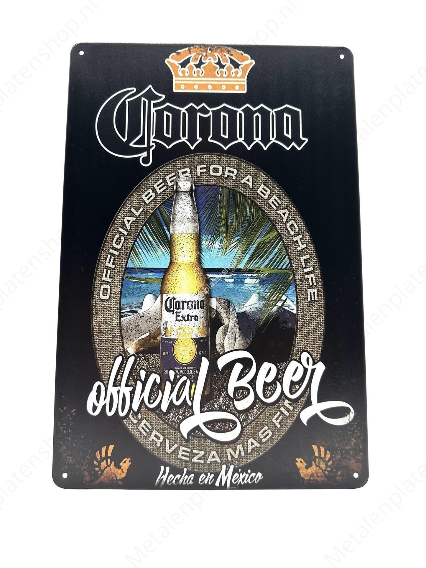 Corona - Official Beer - Metal Wall Sign