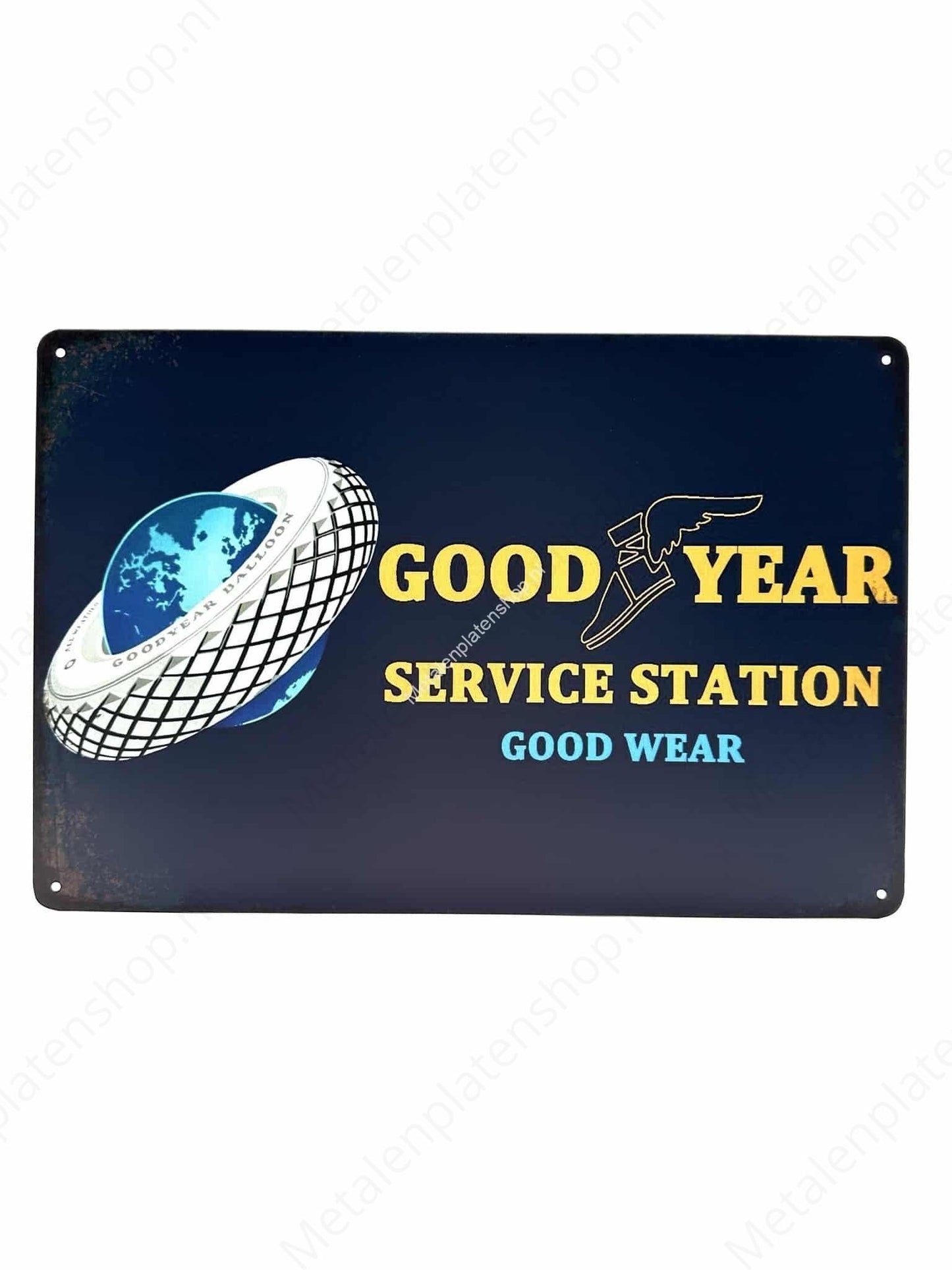 Good Year - Service Station - Good Wear - Metal Wall Sign