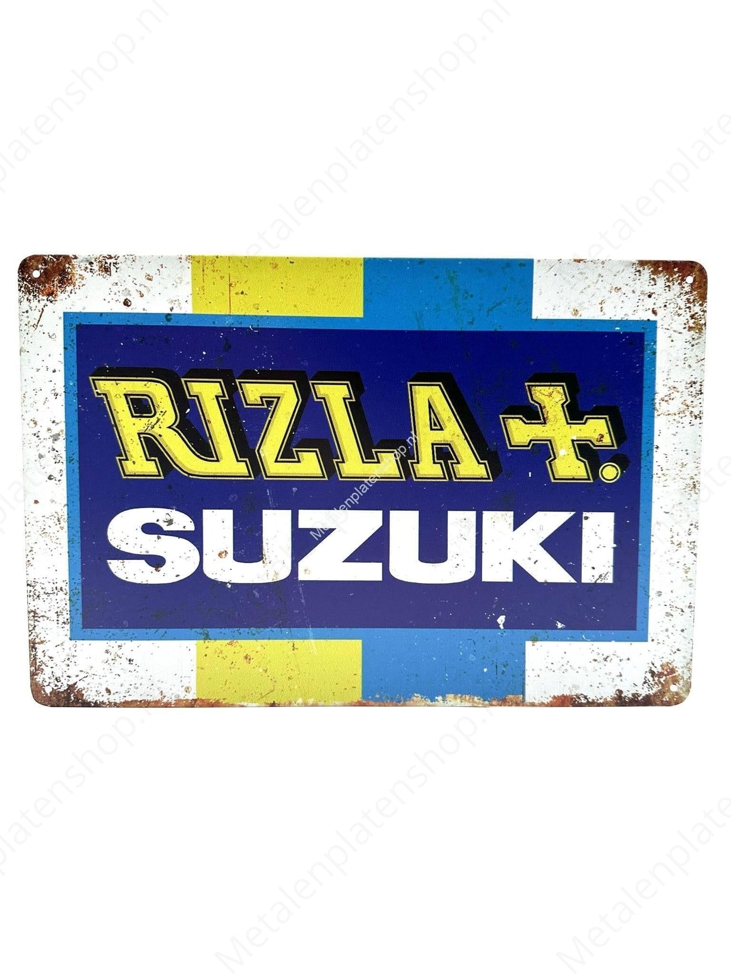 Rizla + Suzuki - Metal Wall Sign