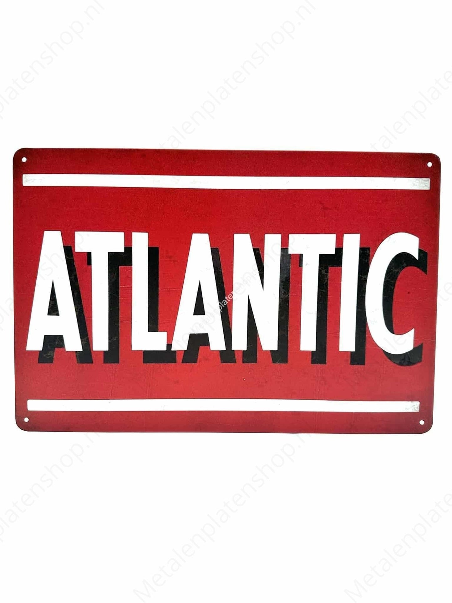 Atlantic - Metal Wall Sign