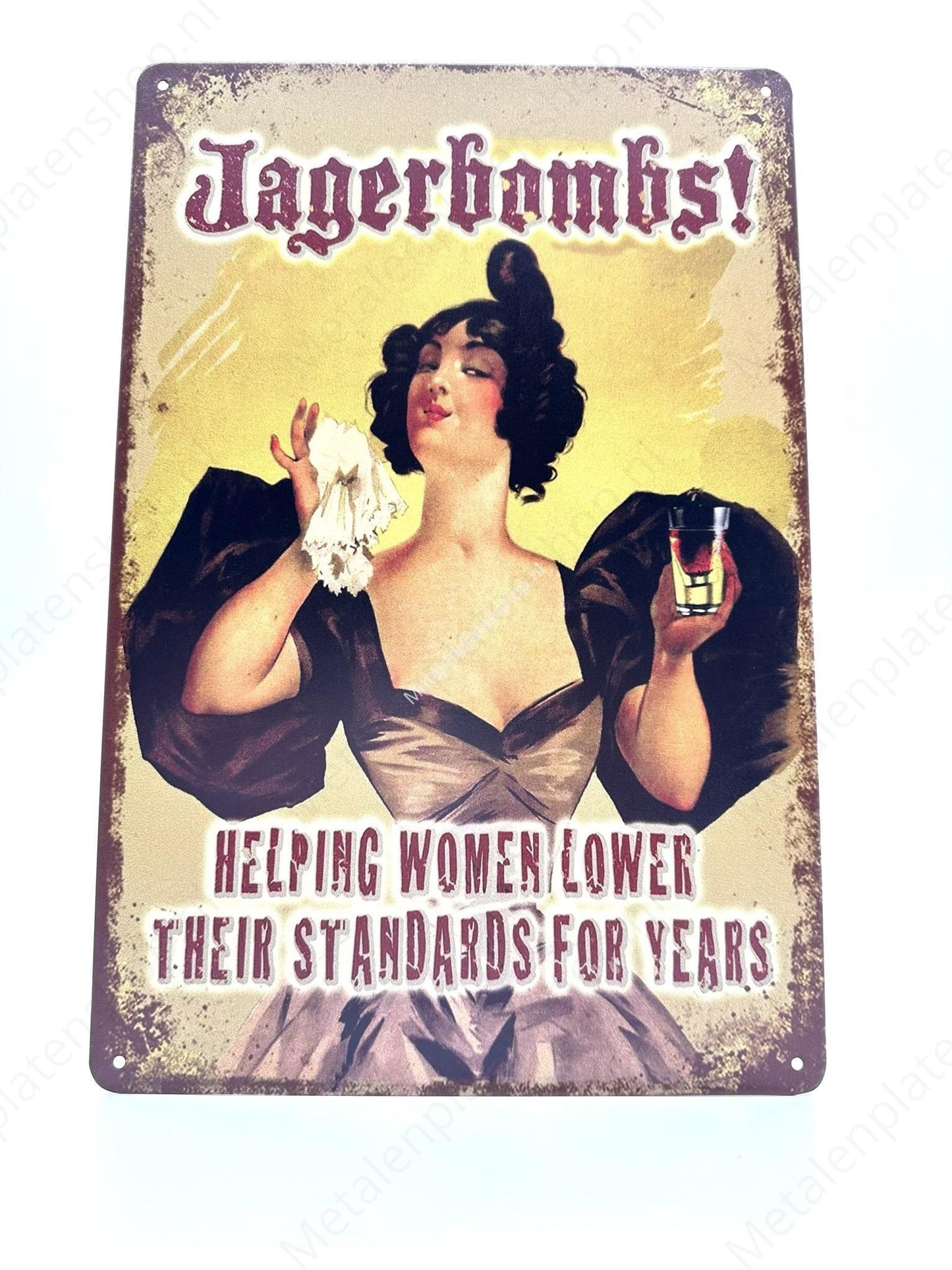 Jagerbombs! - Metal Wall Sign