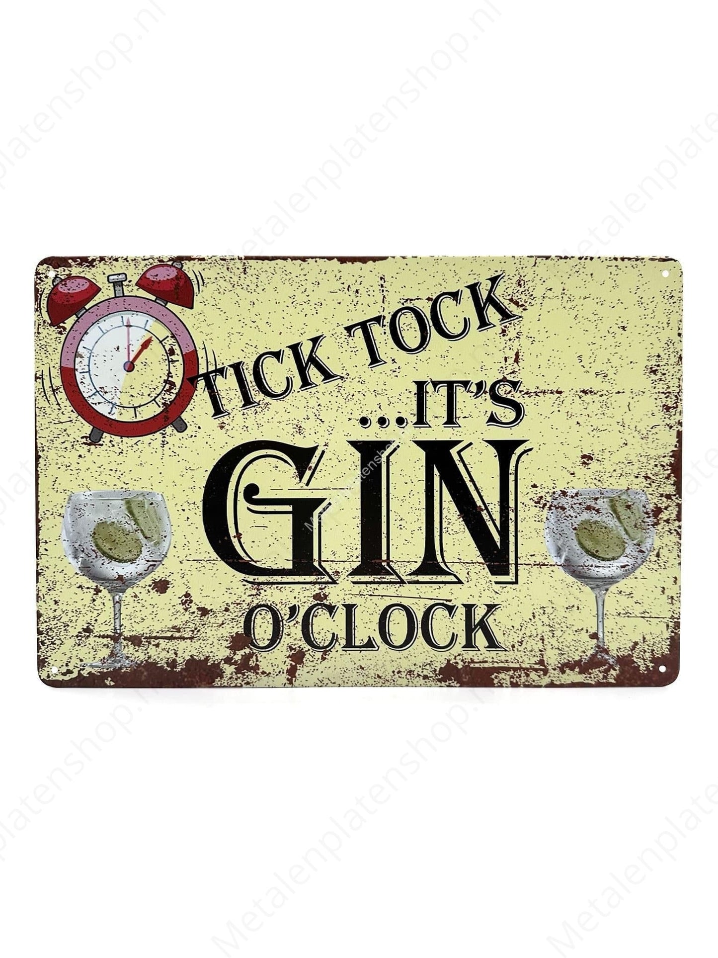 Tick Tack – Es ist GIN-Uhr