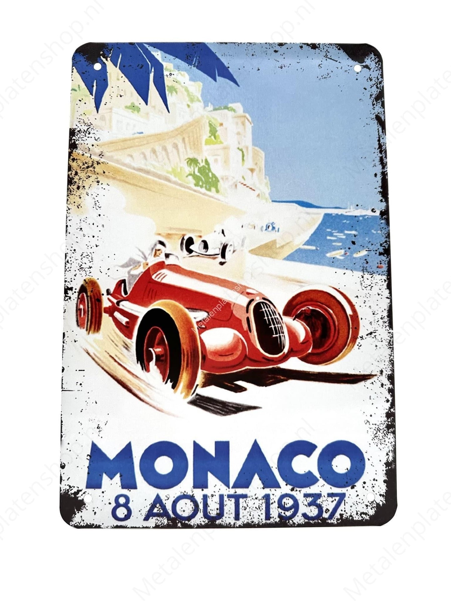 MONACO - 8 AOUT 1937
