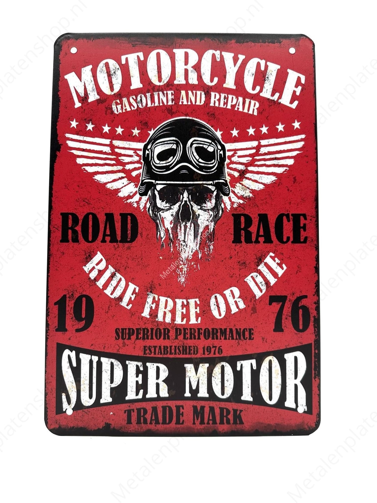 Motorcycle - Gasoline and Repair - Ride free or die