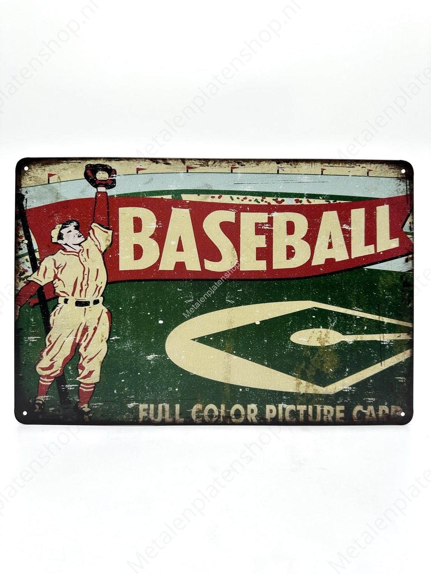 Baseball - Vollfarbige Bildkarte