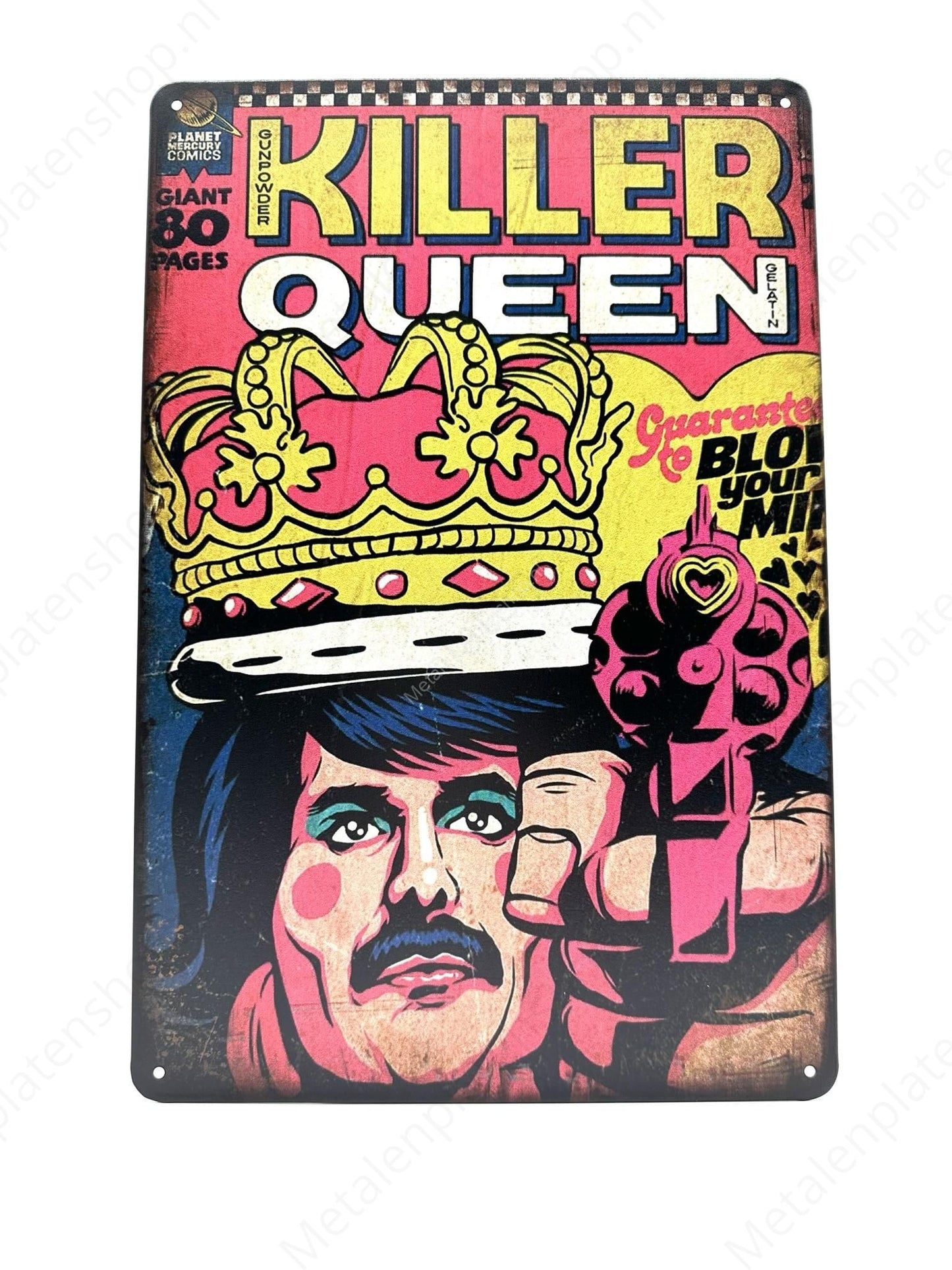 Killer Queen - Metal Wall Sign