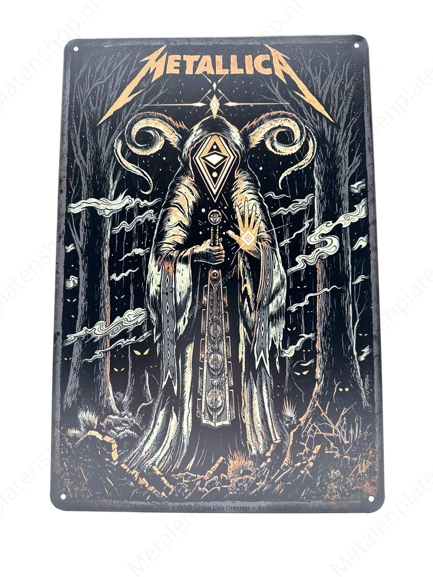 Metallica - Metal Wall Sign