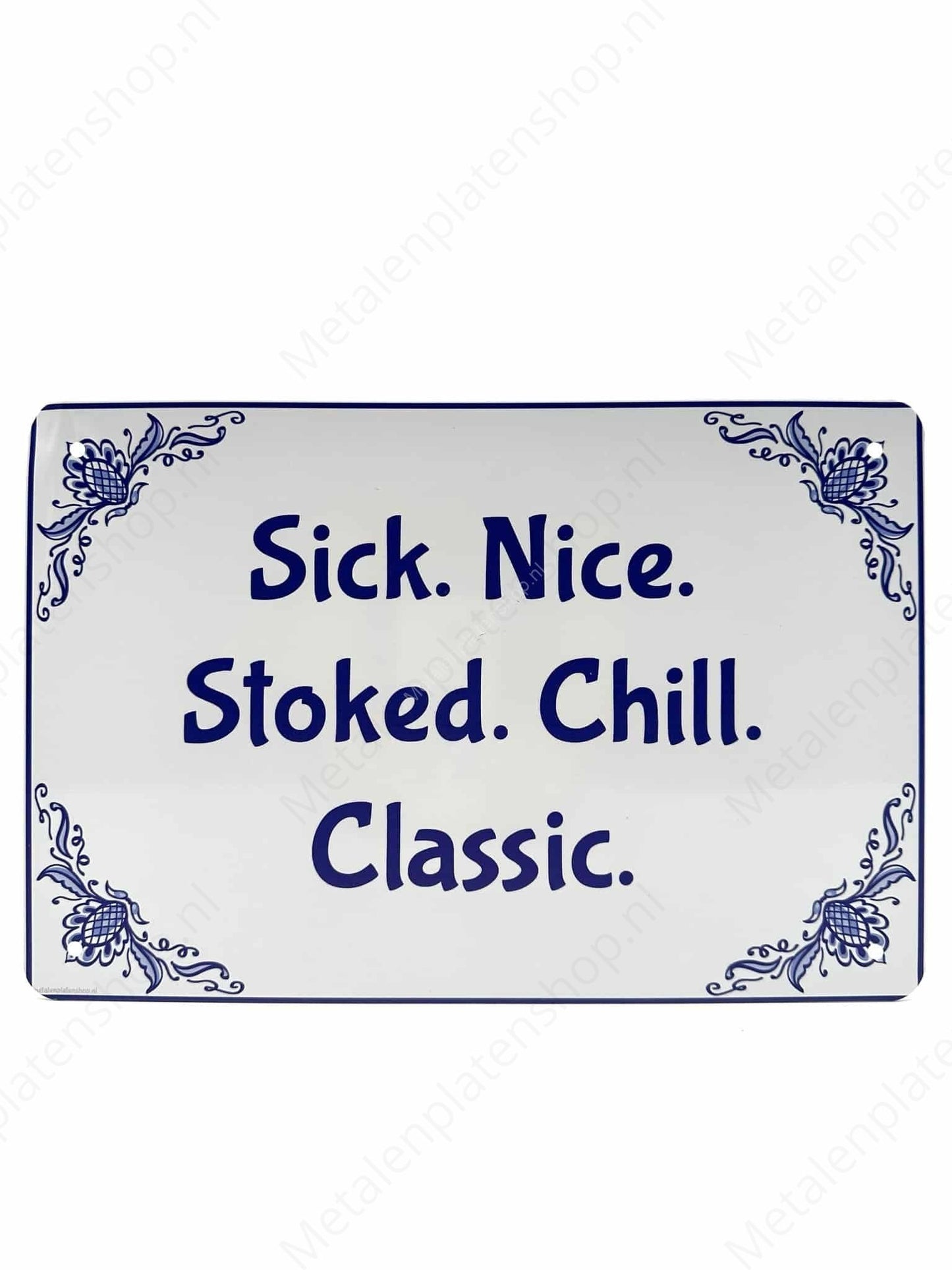 B&B Delfts Blauw - Suus - Sick. Hübsch. Begeistert. Kühlen. Klassiker.