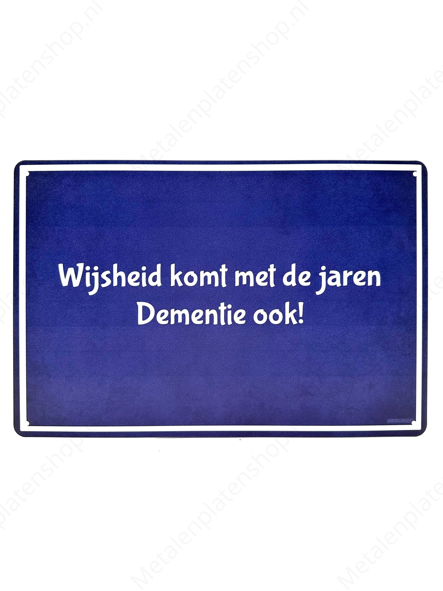 Wisdom comes with age, but so does dementia!