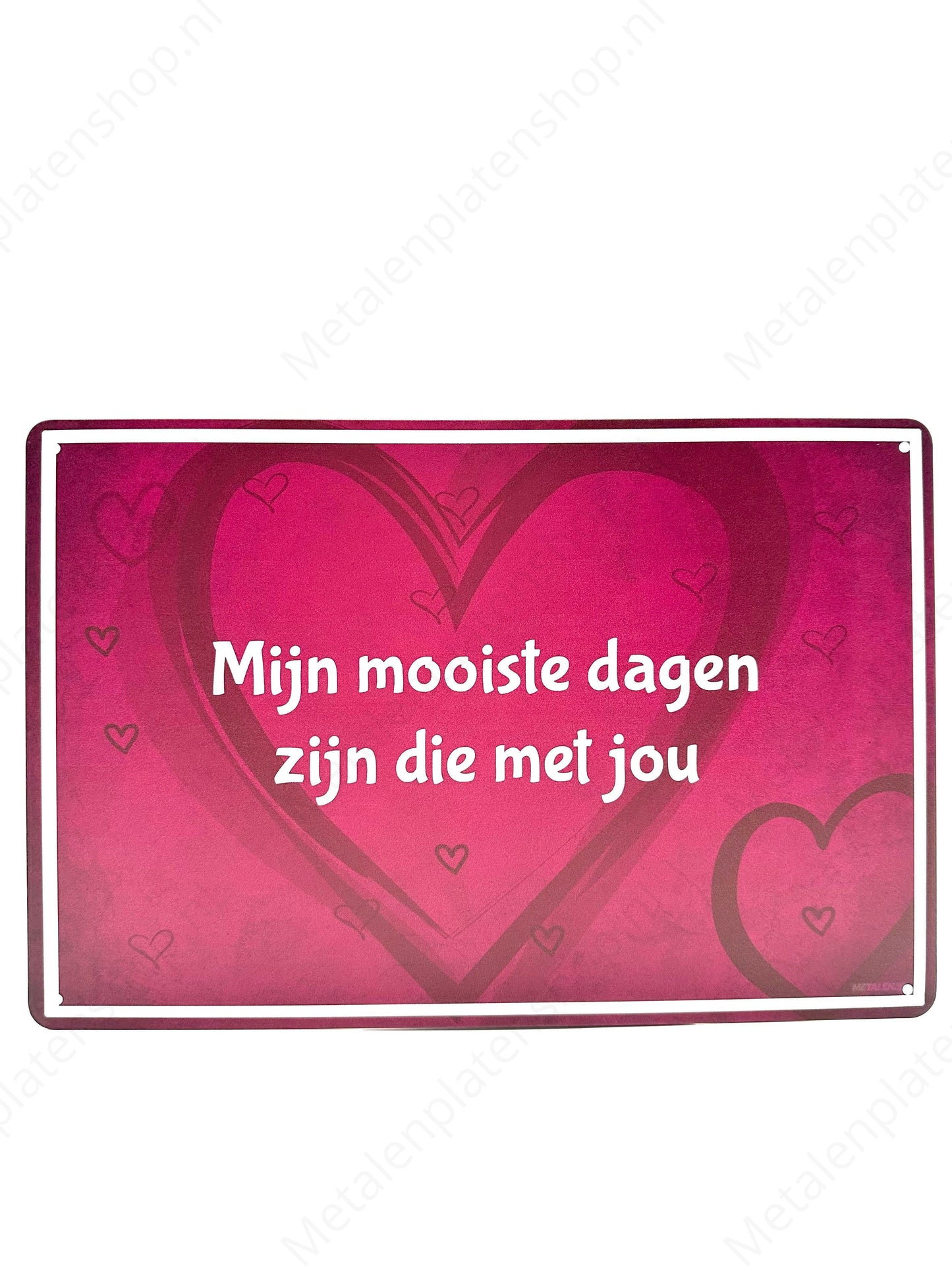 My most beautiful days are those with you