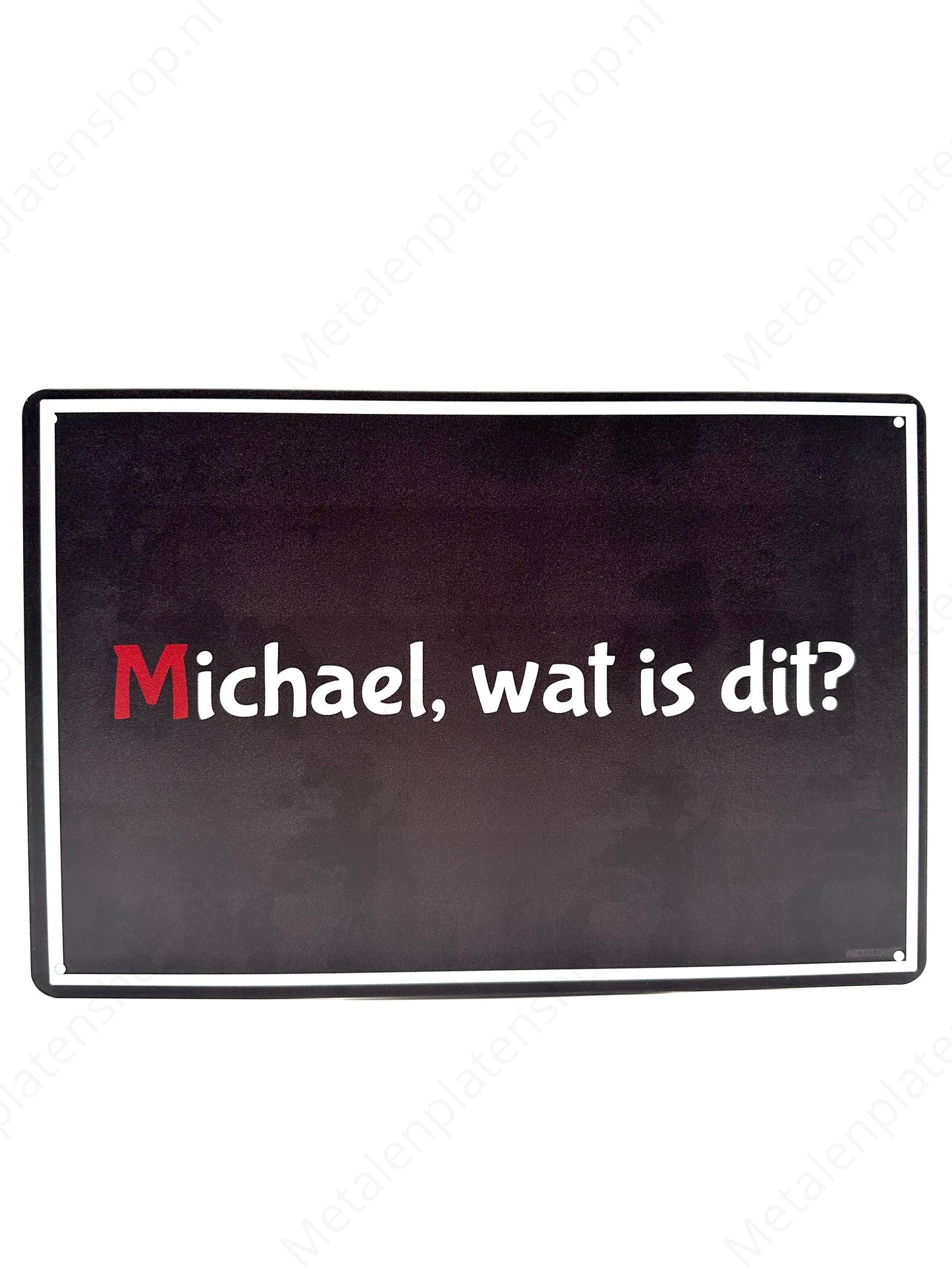 Michael, what is this?