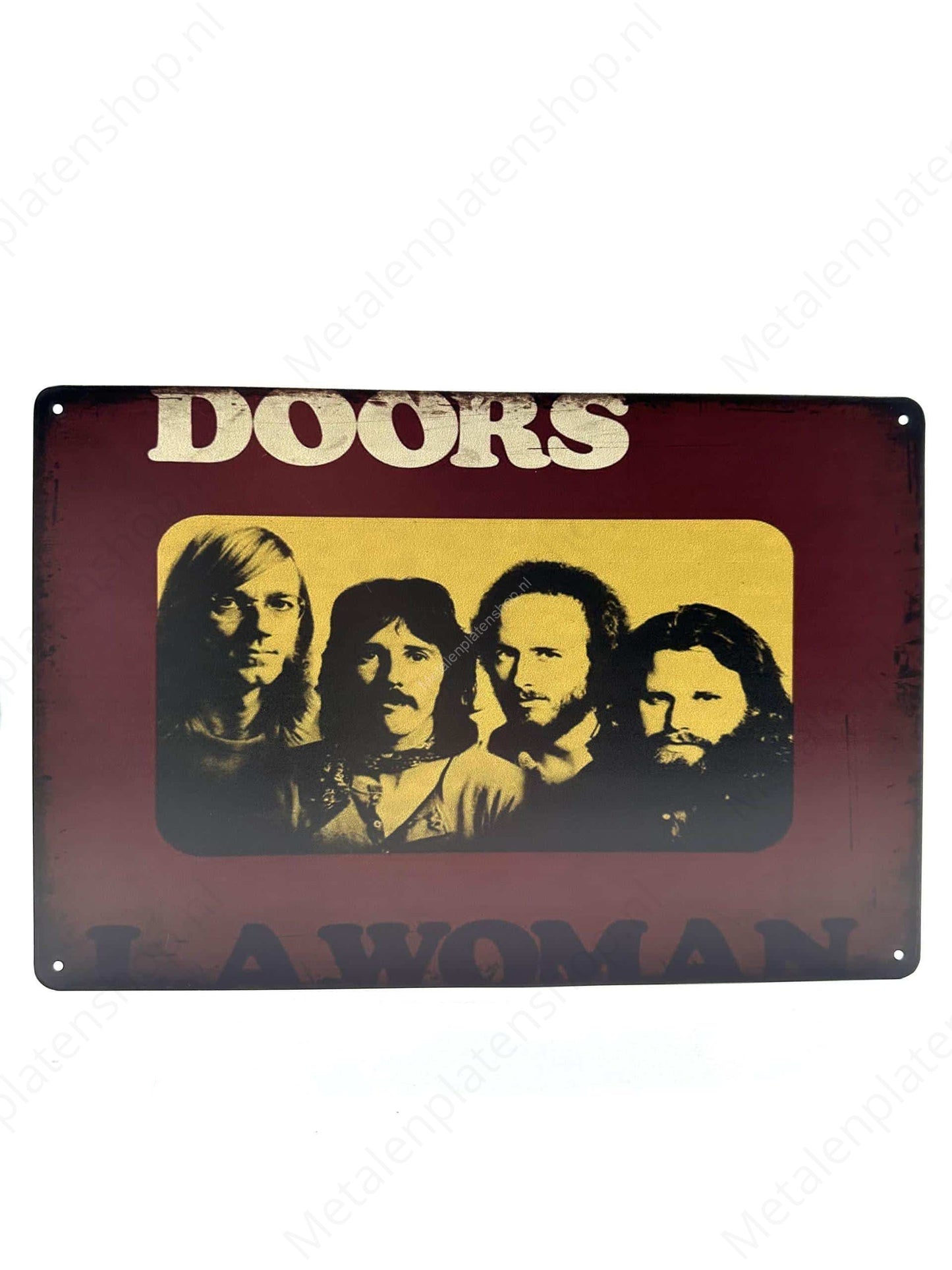 The Doors - La Woman - Metal Wall Sign