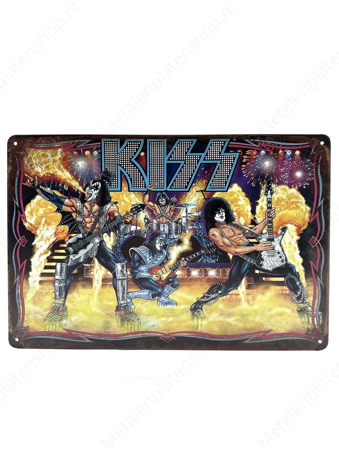 KISS - Metal Wall Sign