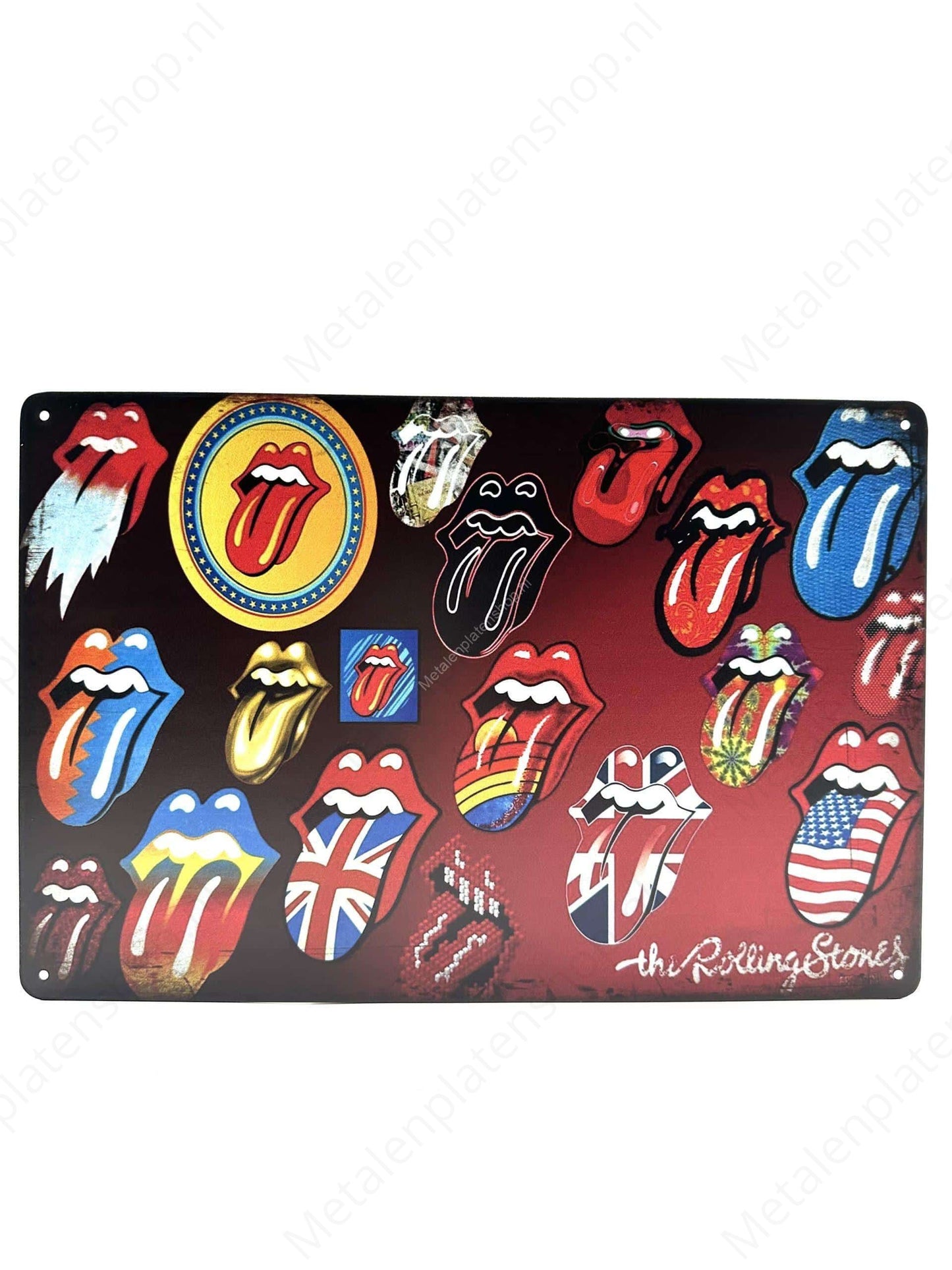 The Rolling Stones - Metal Wall Sign