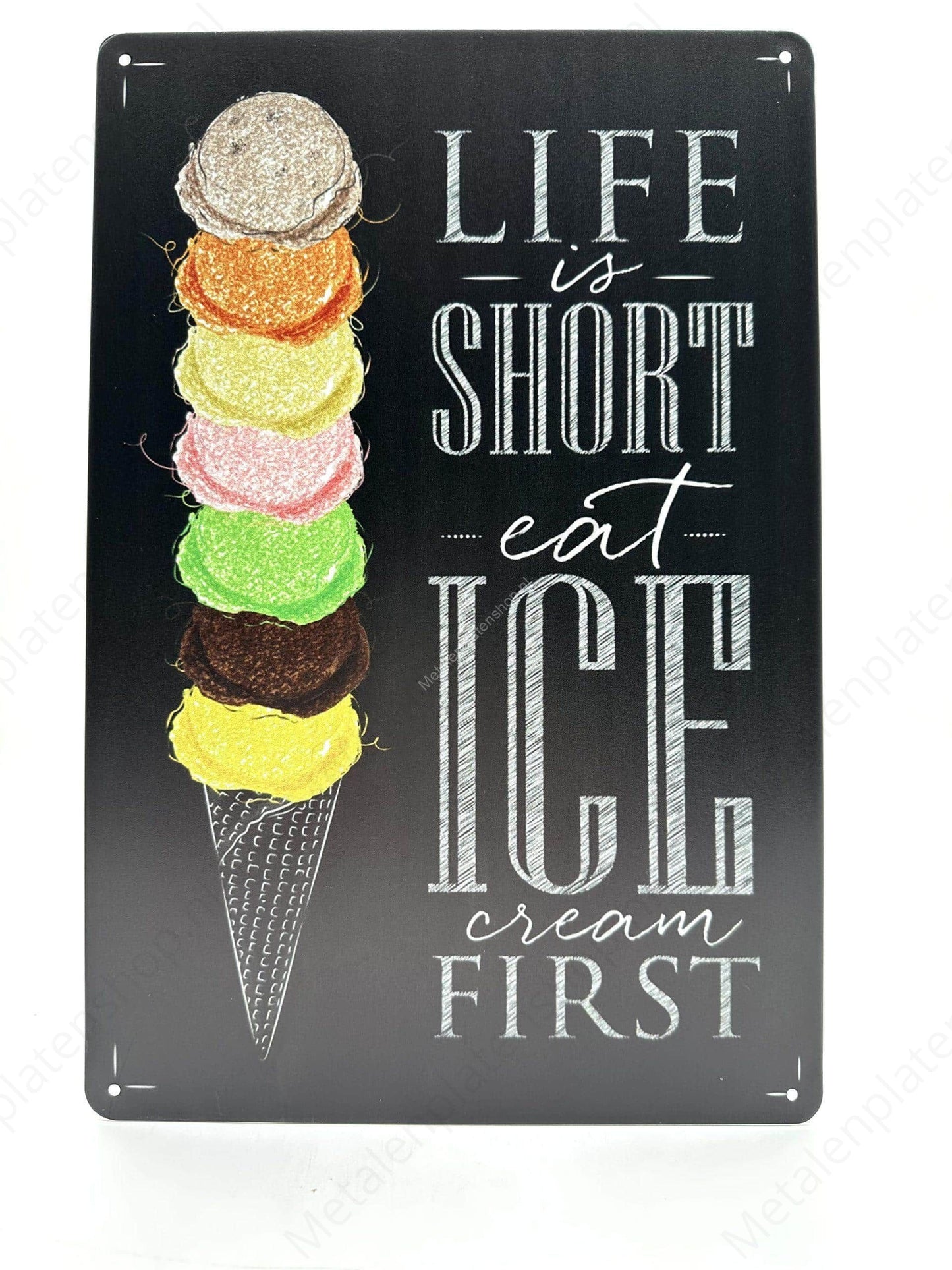 Life is short eat Ice