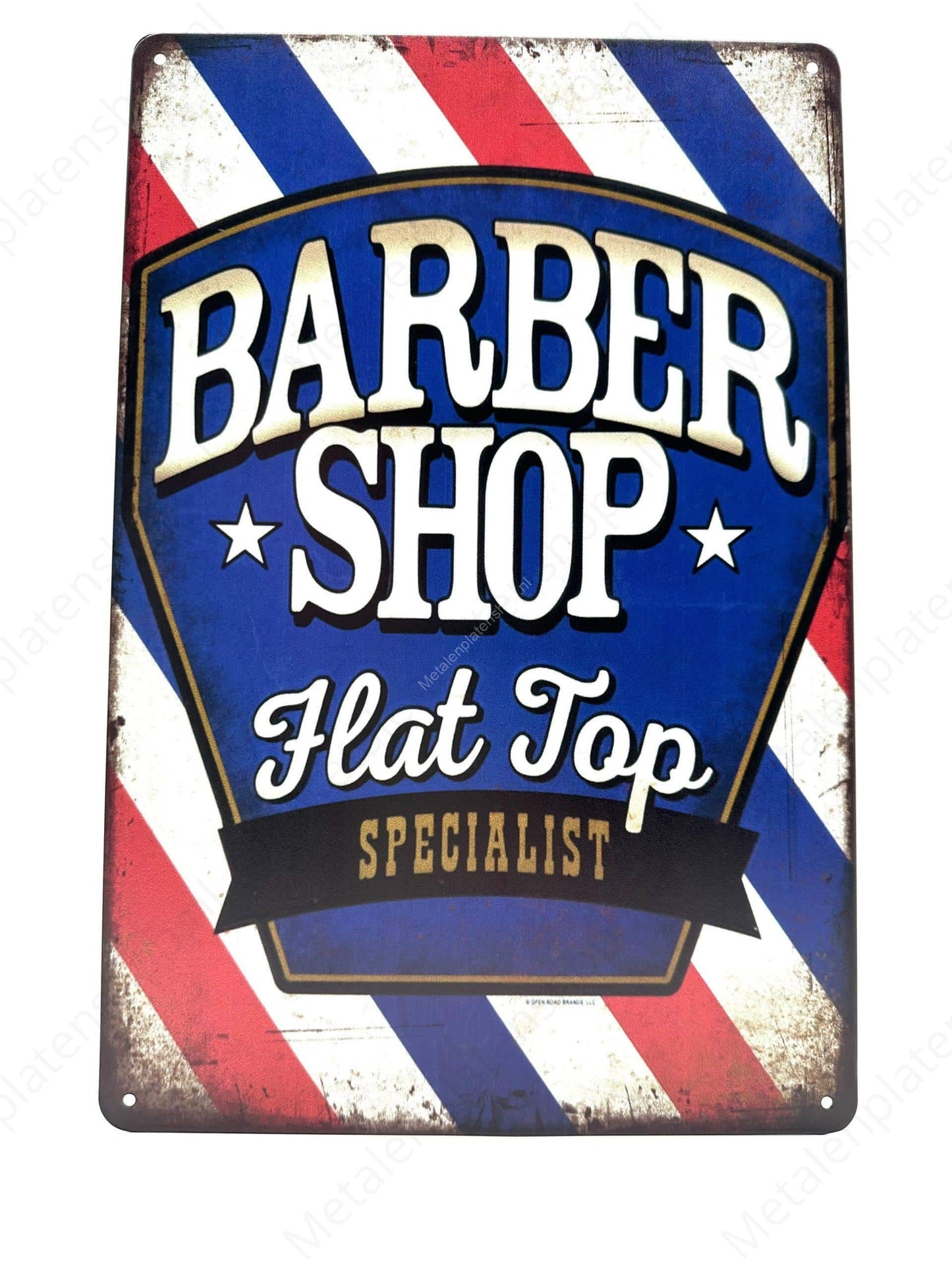 Barber shop - Metal Wall Sign