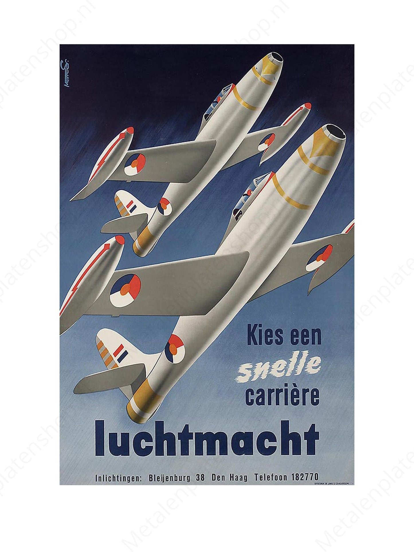 Choose a Fast Career - Air Force - Nostalgic