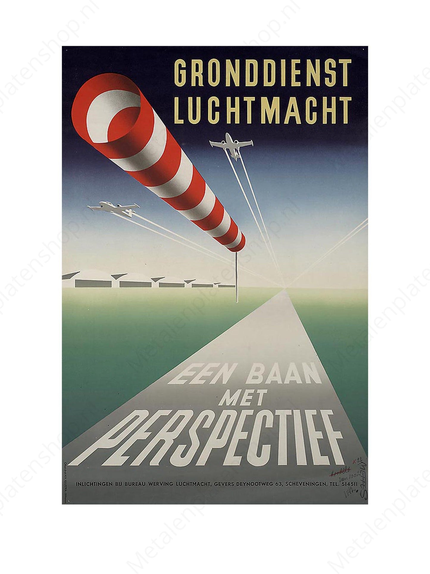 Gronddienst - Luchtmacht - Een baan met perspectief - Nostalgisch