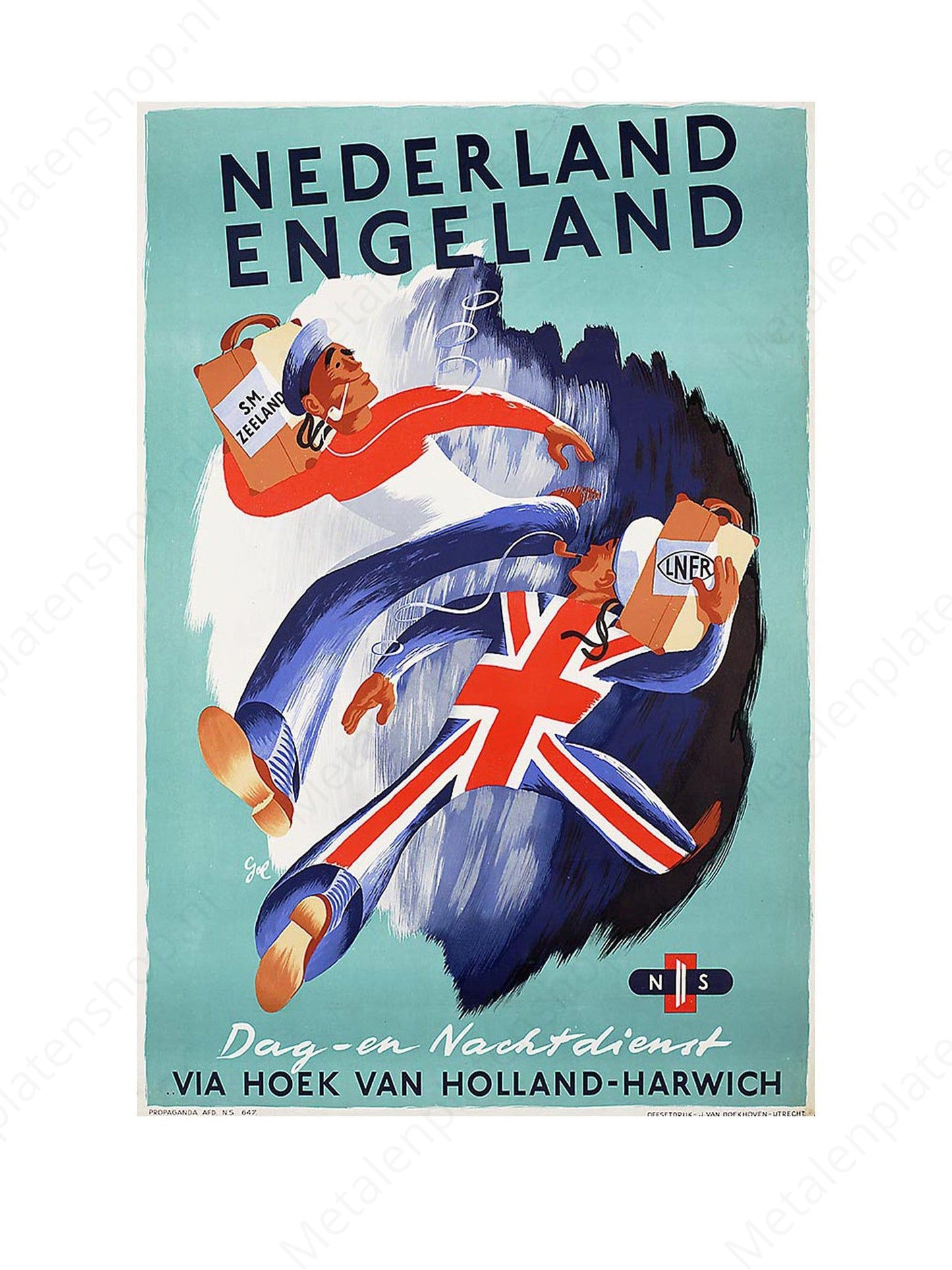 Netherlands England - Day and night service - Nostalgic