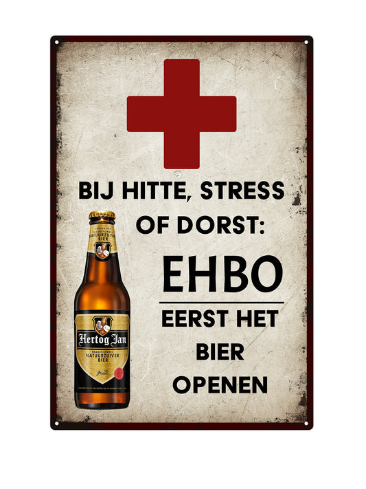Bij hitte, stress of dorst: EHBO - Eerst Het Bier Openen