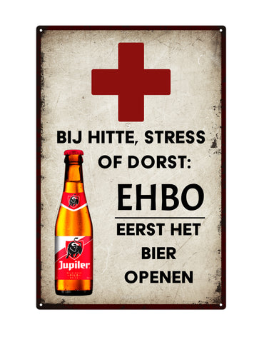 Bij hitte, stress of dorst: EHBO - Eerst Het Bier Openen