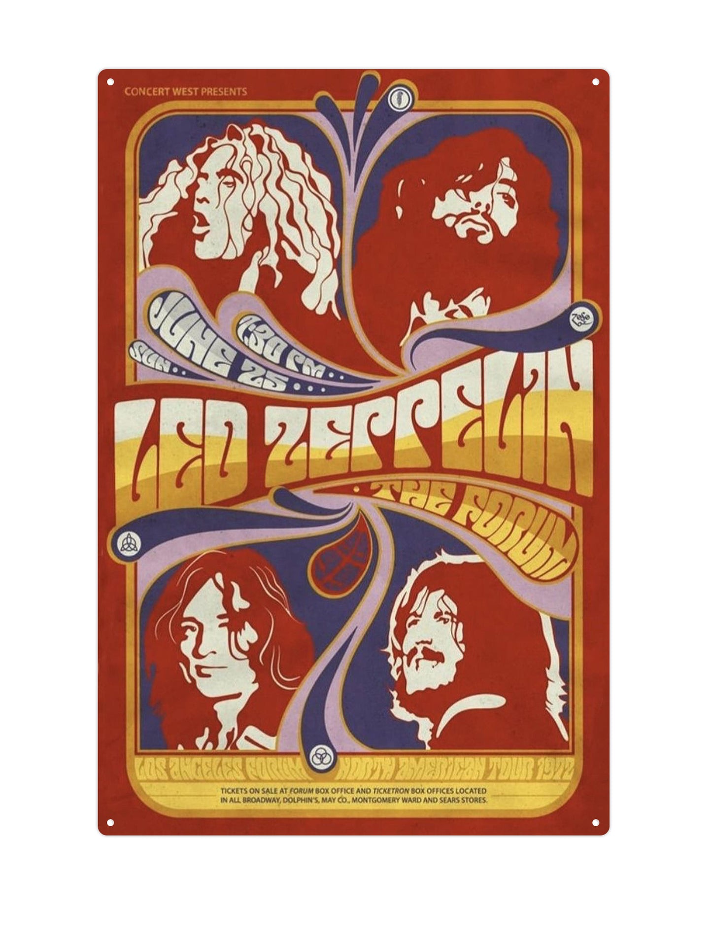 Led Zeppelin The Forum