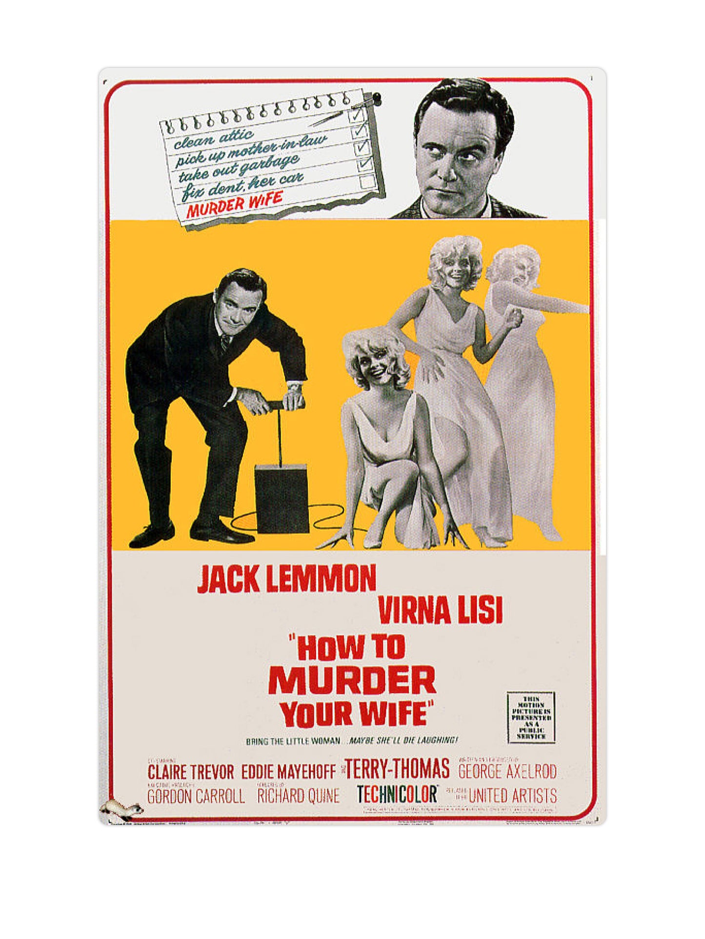 How to murder your wife