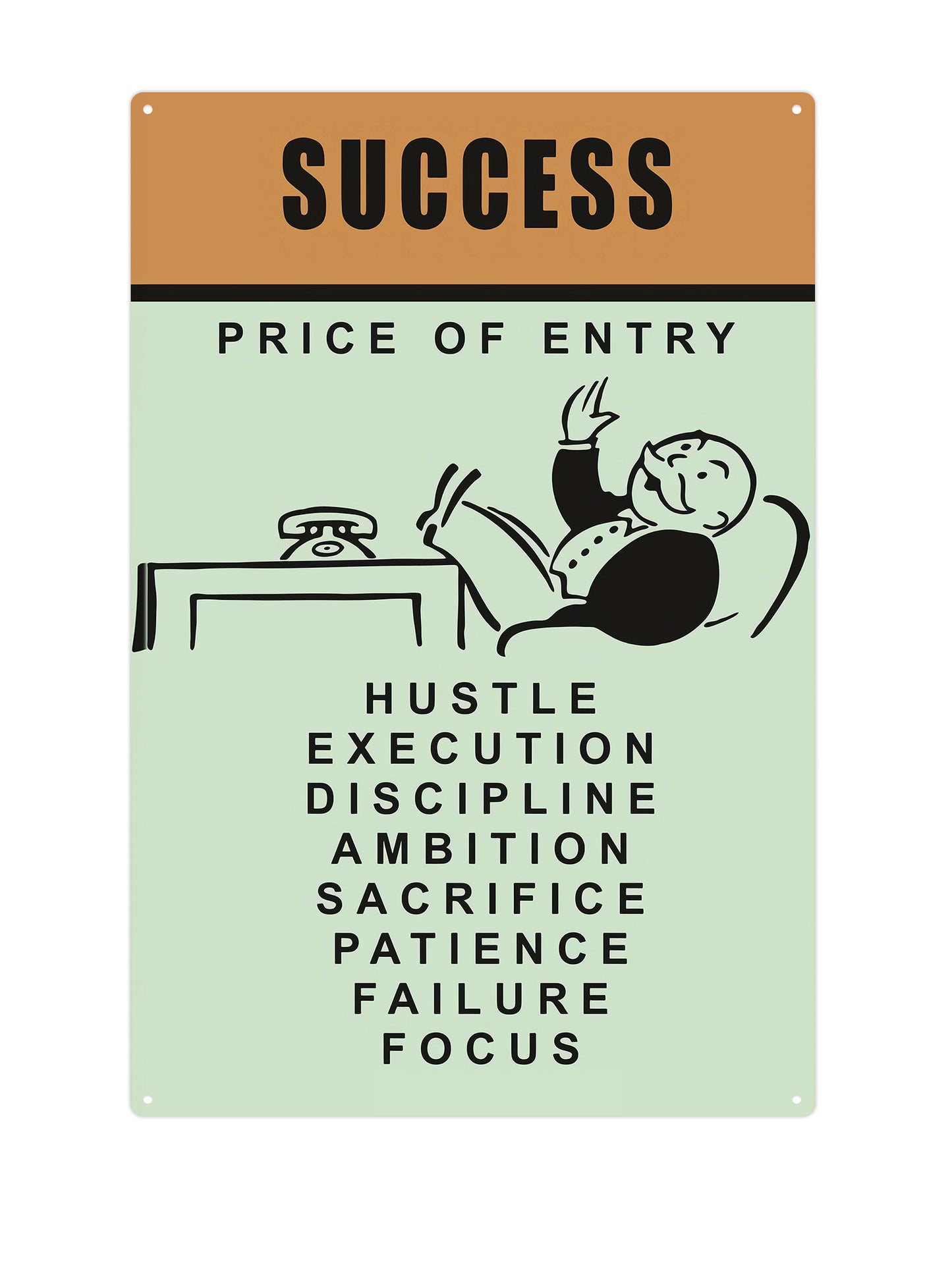 Monopoly - SUCCESS - Price of Entry
