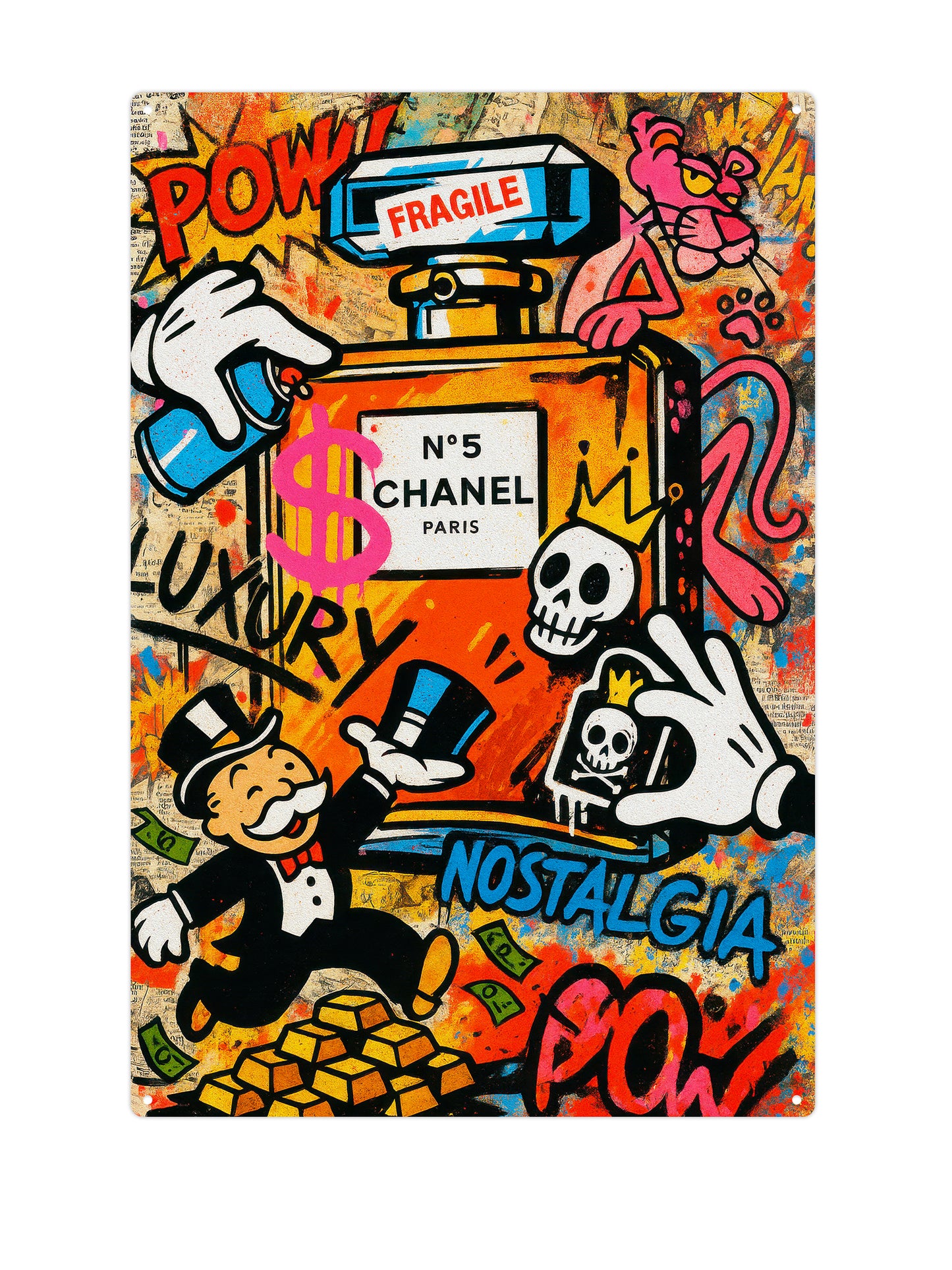 Monopoly Art - Nostalgia - Fragile