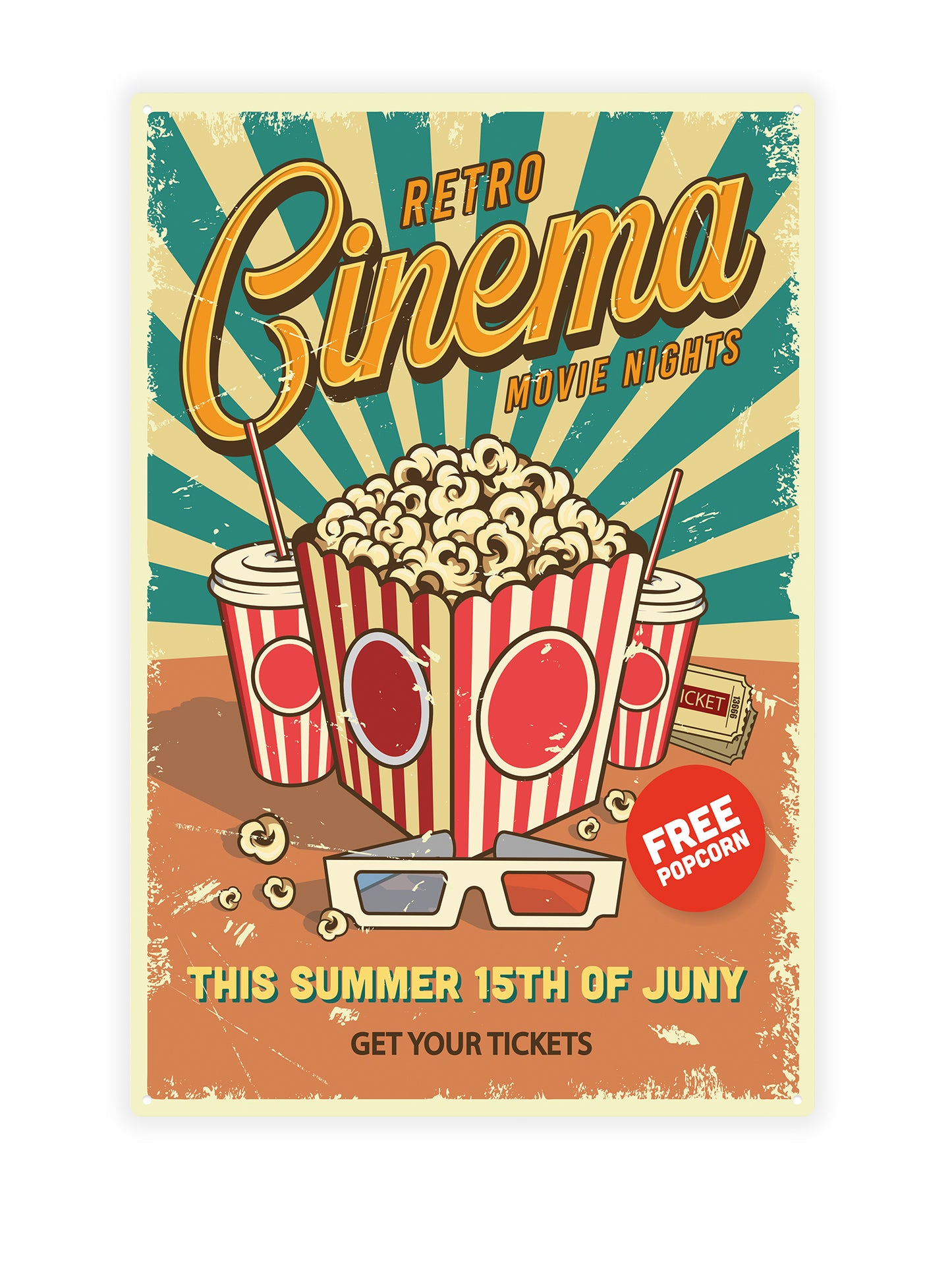 Retro cinema movie nights