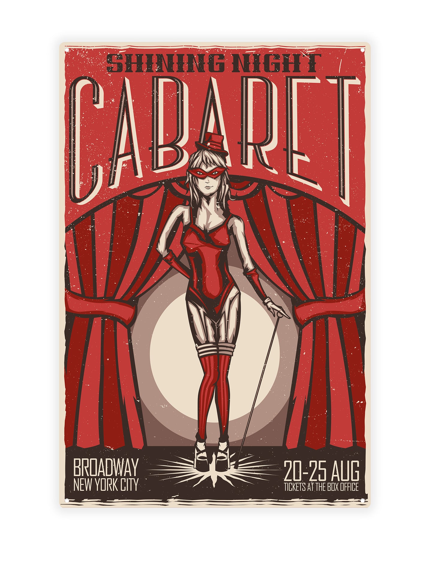 Shining night cabaret