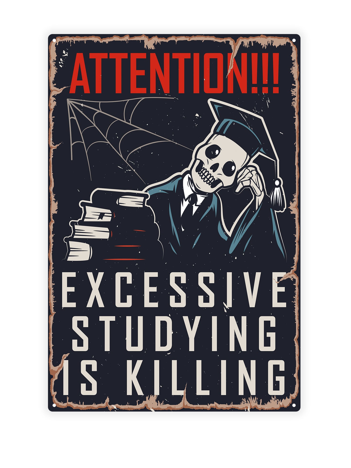 Attention! Too much studying is deadly