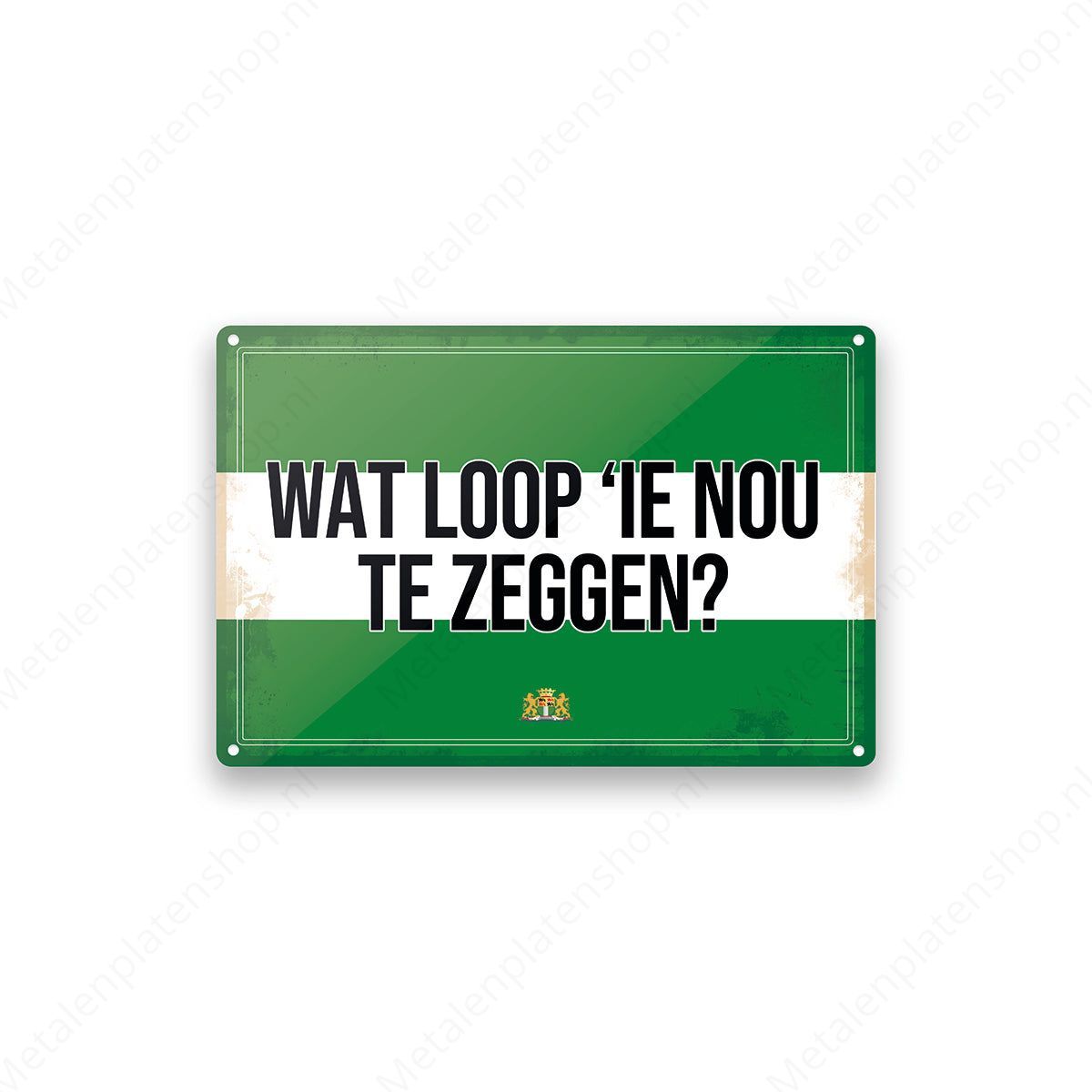 Wat loop 'ie nou te zeggen? - Rotterdams Bord